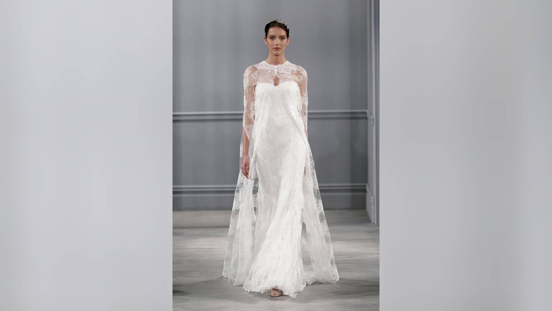 Cape for the Edgy Bride