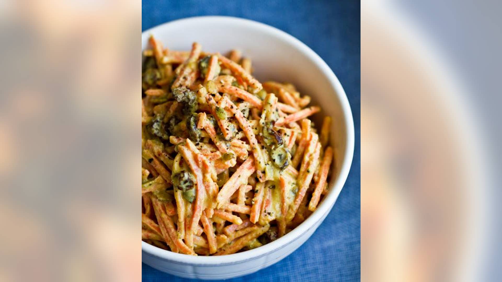 Tahini Curried Carrot Salad