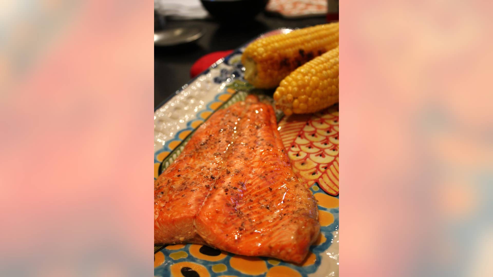 Cedar Plank Salmon With Cayenne Lime Butter
