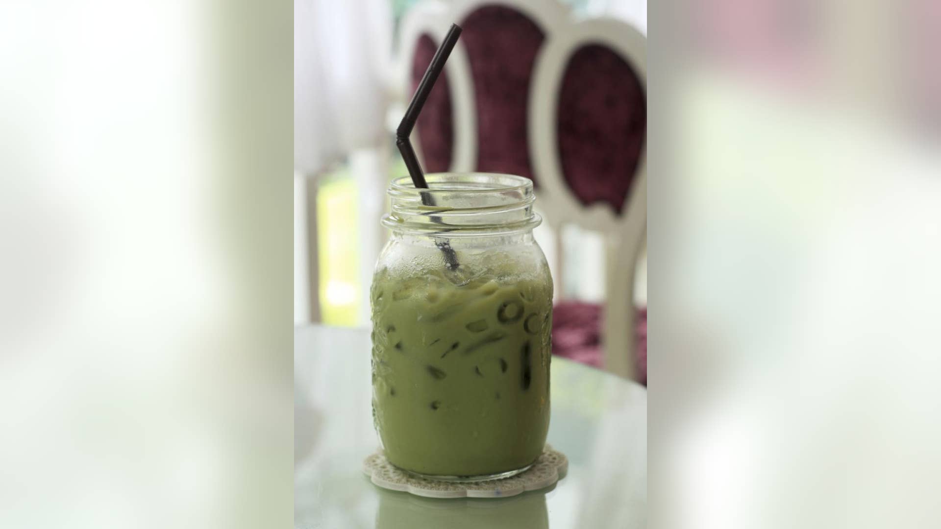 Iced Green Tea With Soy Milk