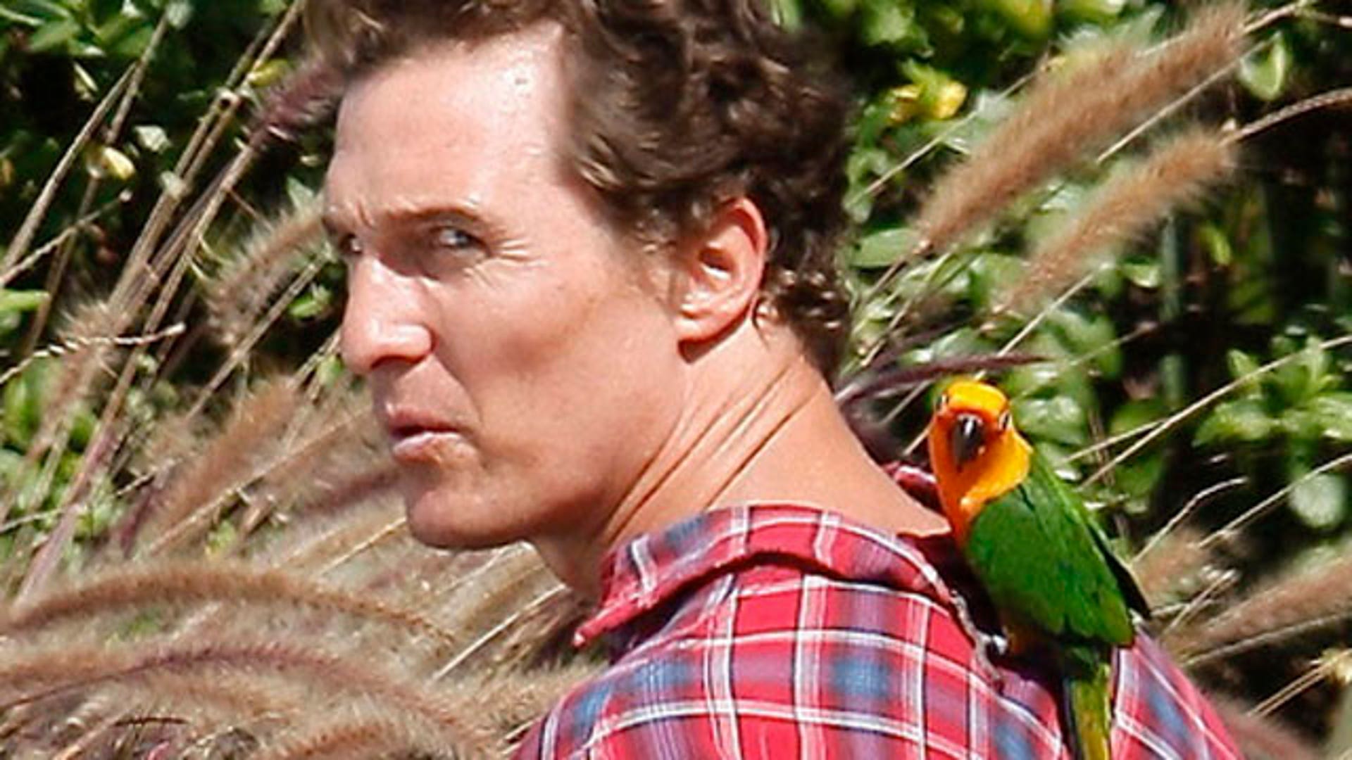 Matthew McConaughey and Friend