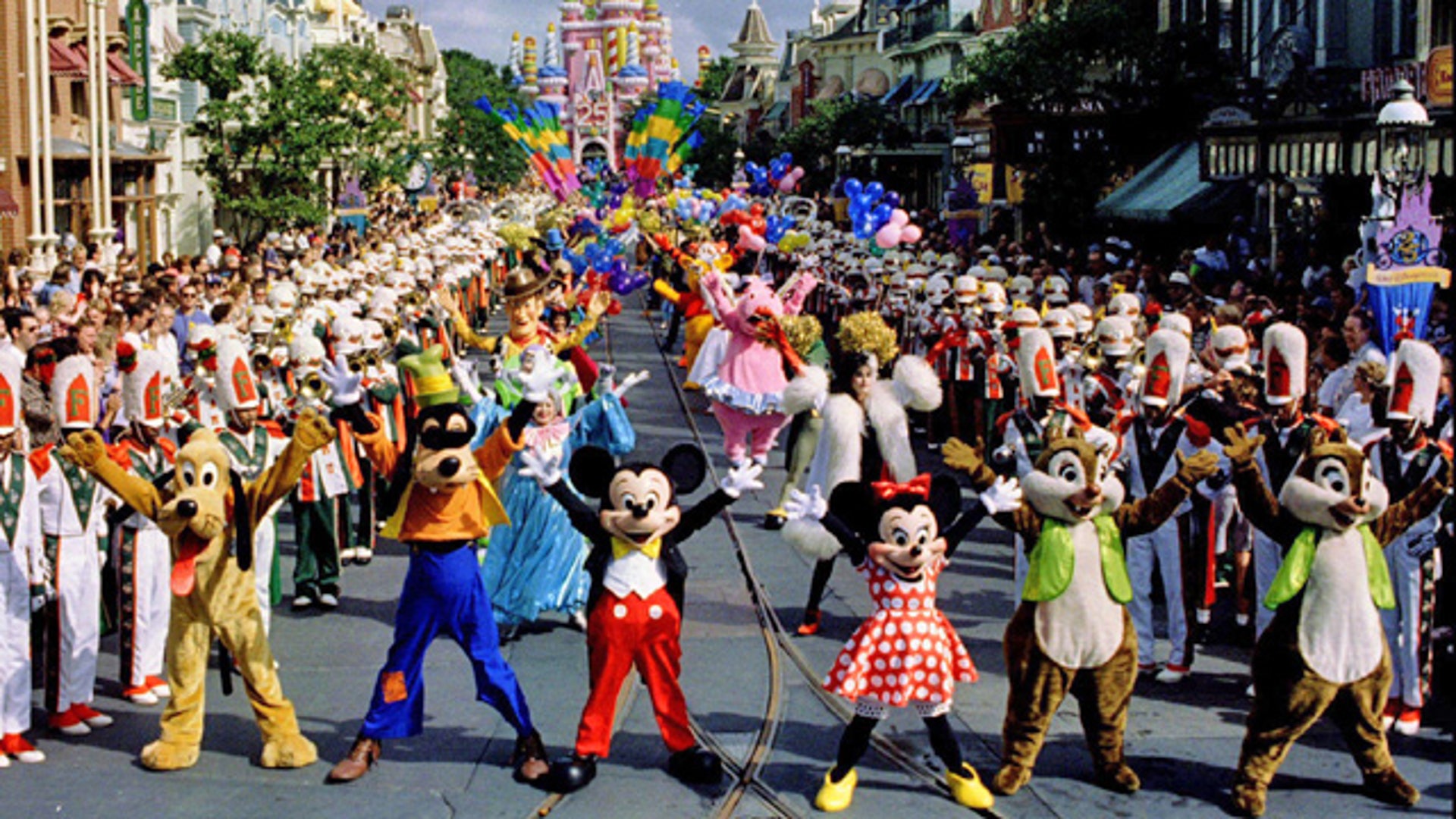 Parade at Disney World