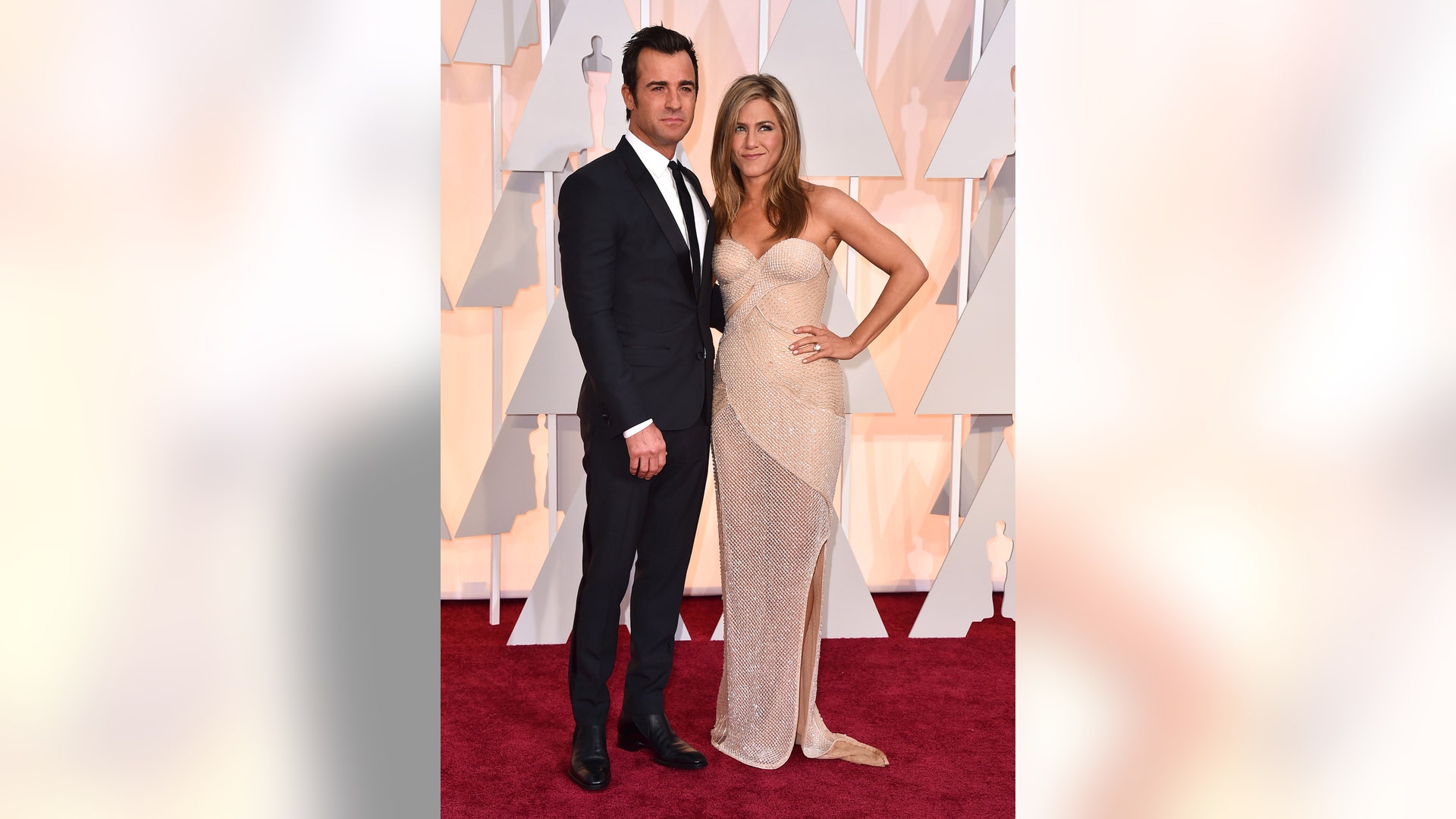 Jennifer Anison and Justin Theroux: Hot