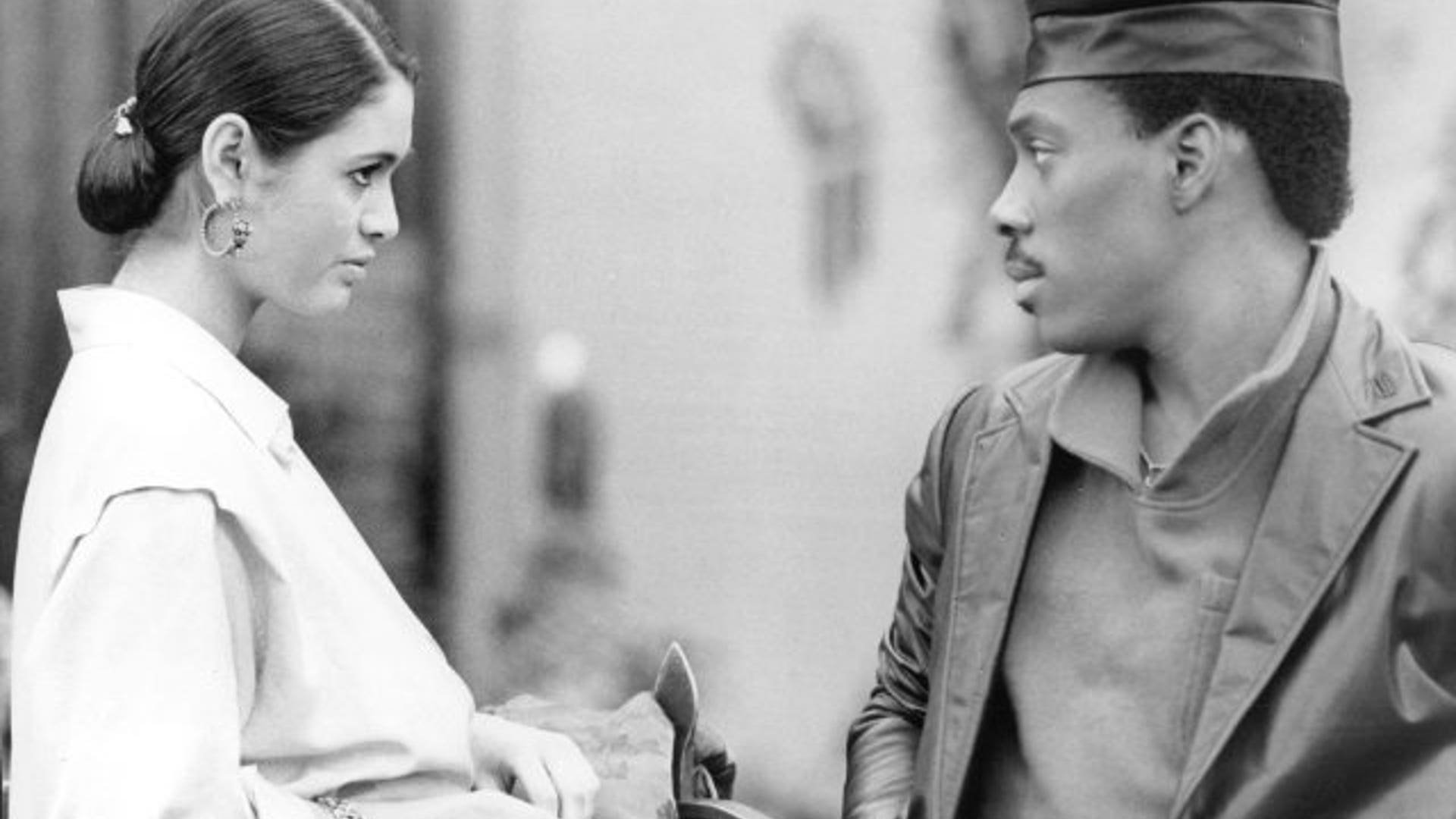 Charlotte Lewis and Eddie Murphy in 