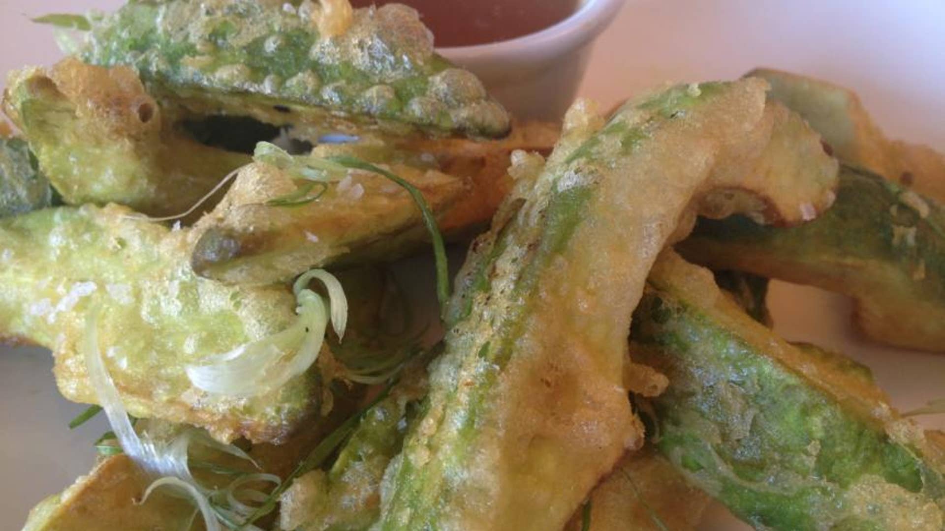 Avocado Tempura with Soy, Miso and Lime