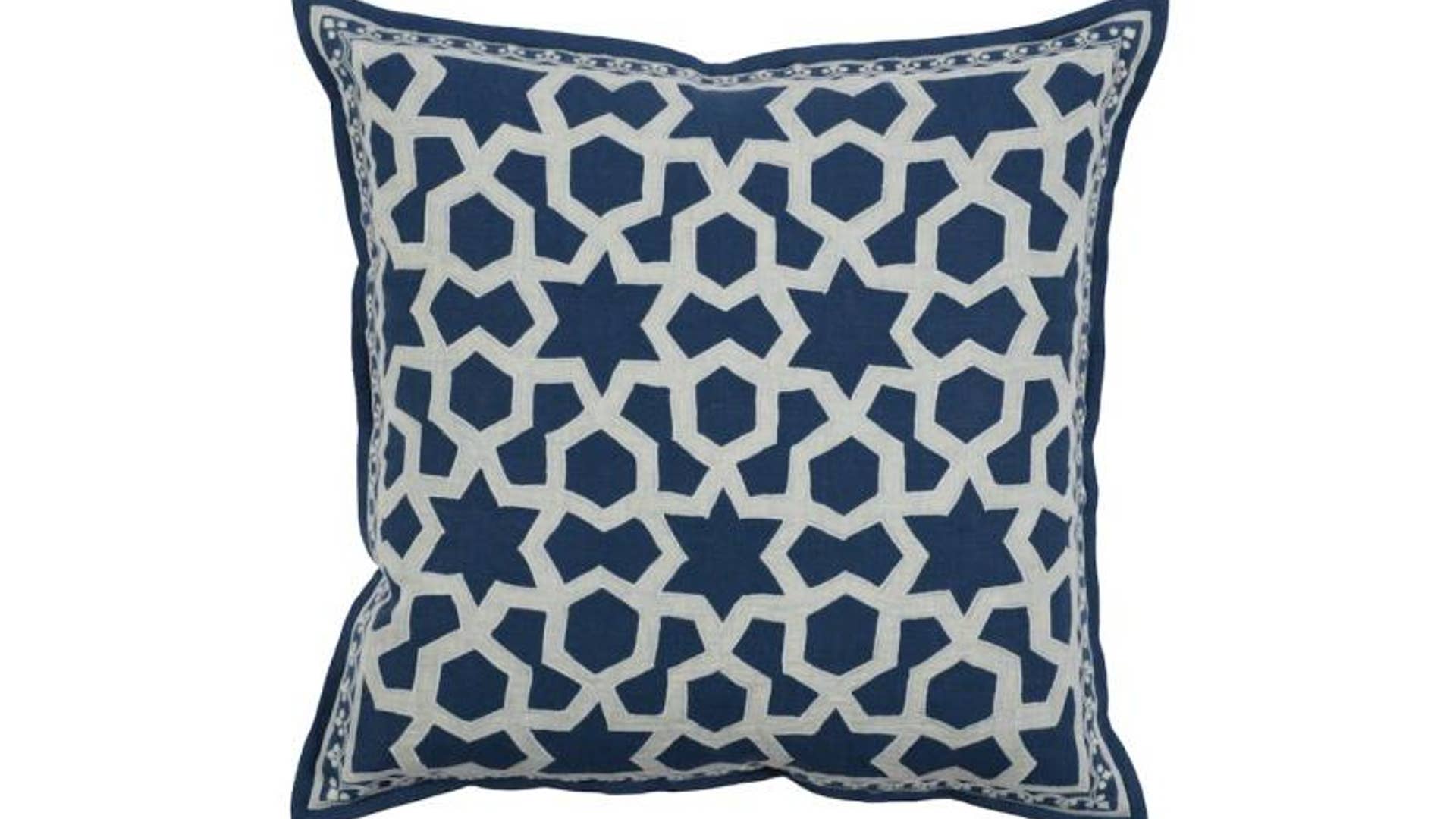 7. Alidad Cyrus appliqué Pillow