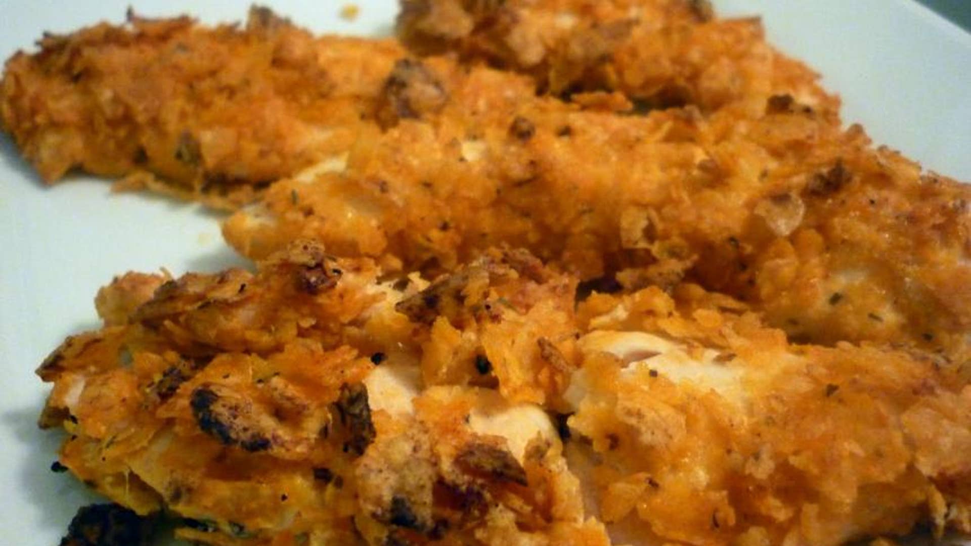 Dorito Crusted Chicken Tenders