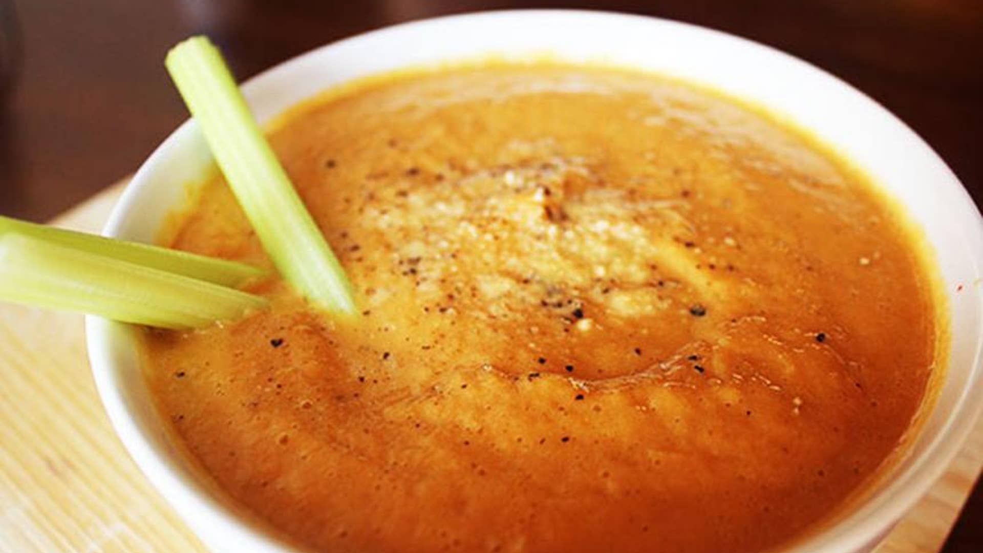 Chilled Carrot Ginger Soup