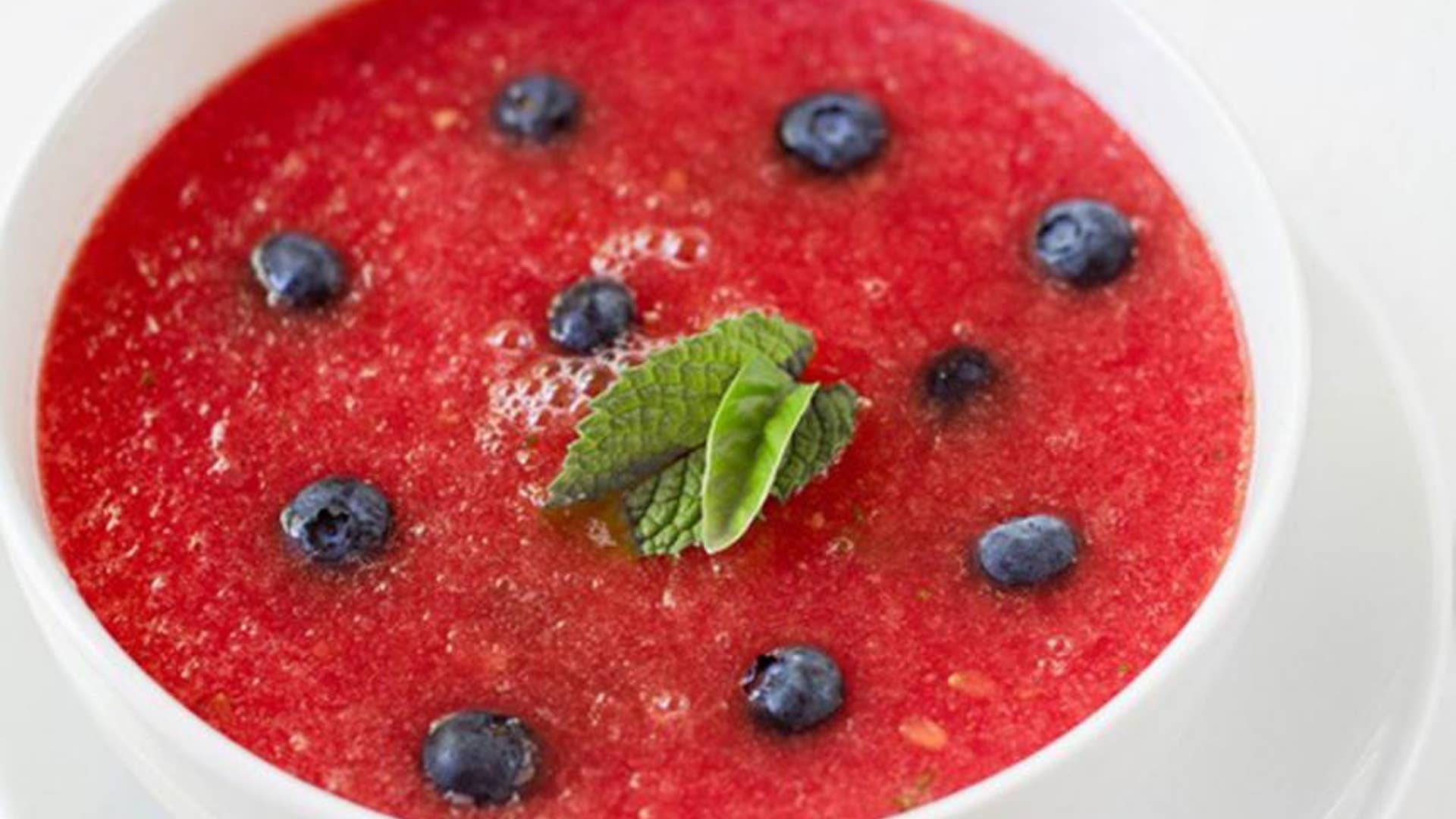Chilled Watermelon Soup