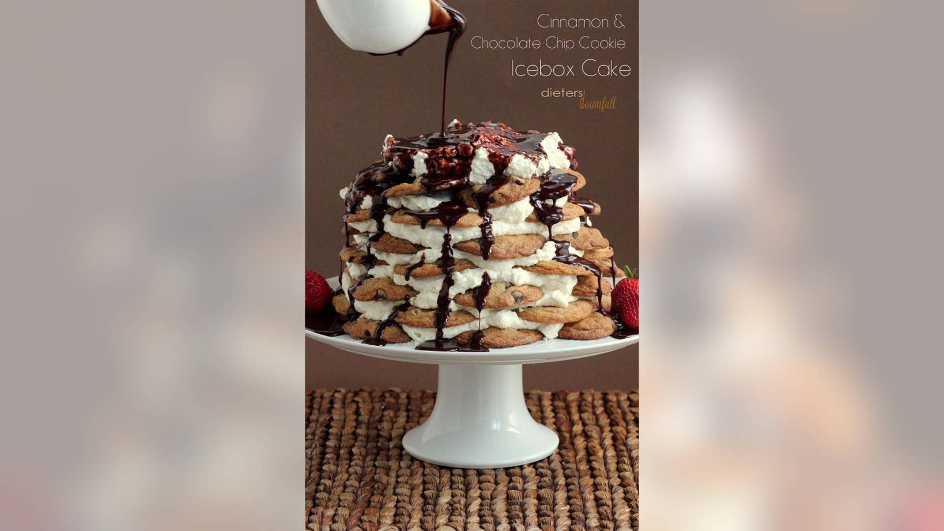 Cinnamon and Chocolate Chip Cookie Icebox Cake