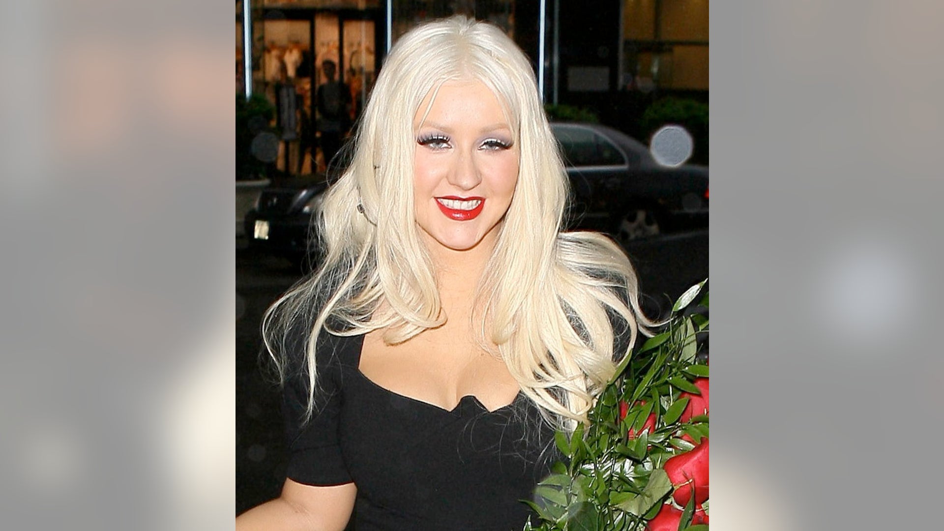 christina aguilera red 