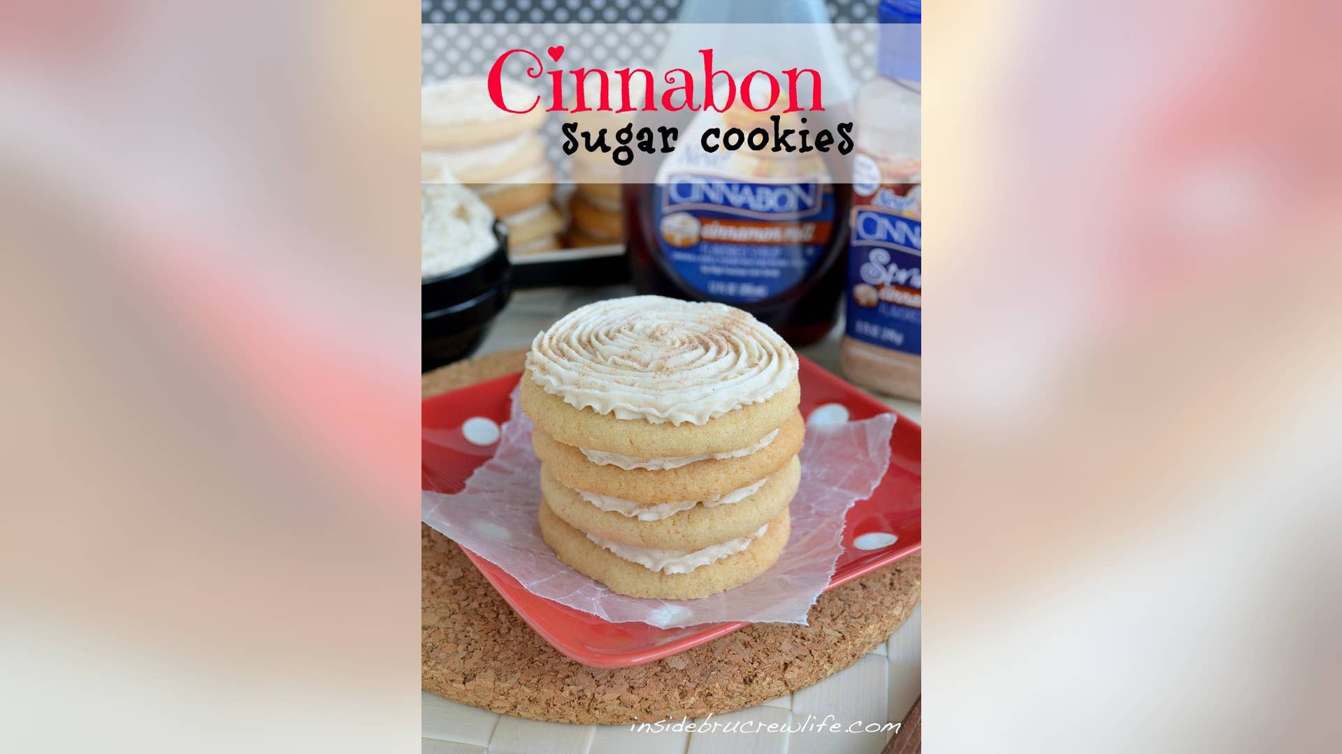 Cinnabon Sugar Cookies