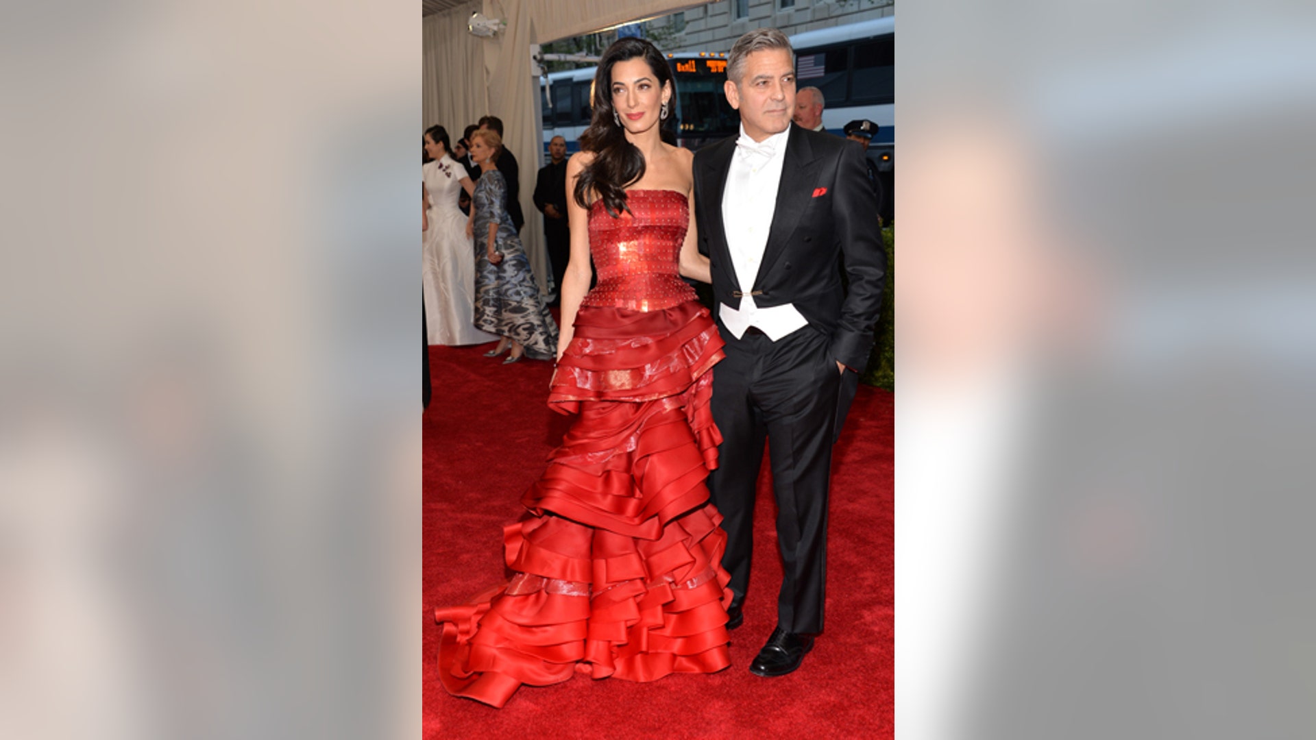 Amal Clooney and George Clooney