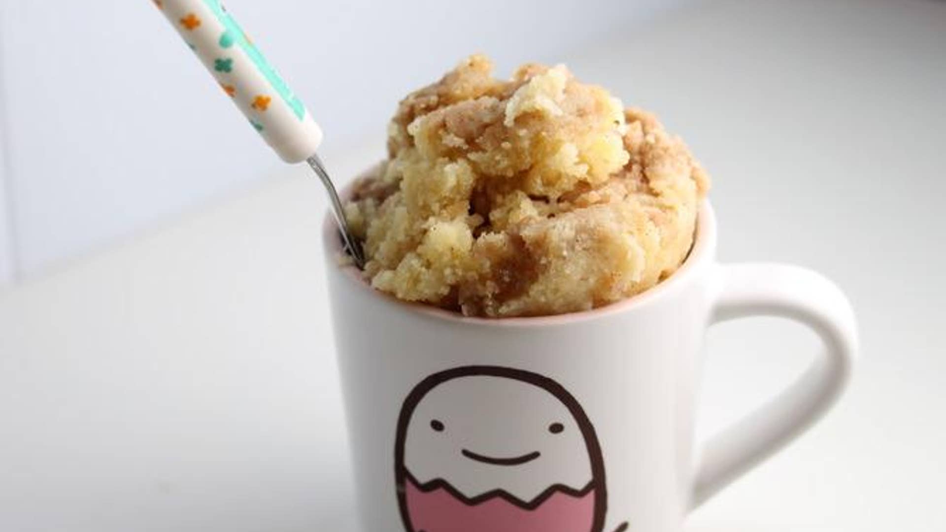 Coffee Cake Mug Cake