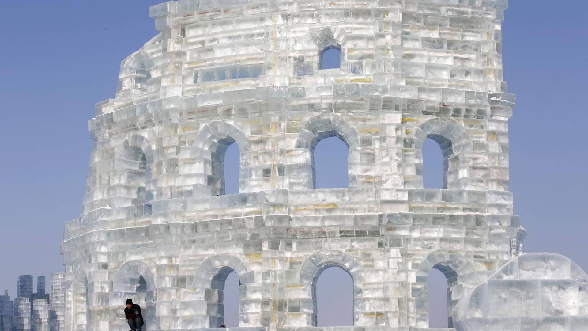 An icy nod to ancient Rome