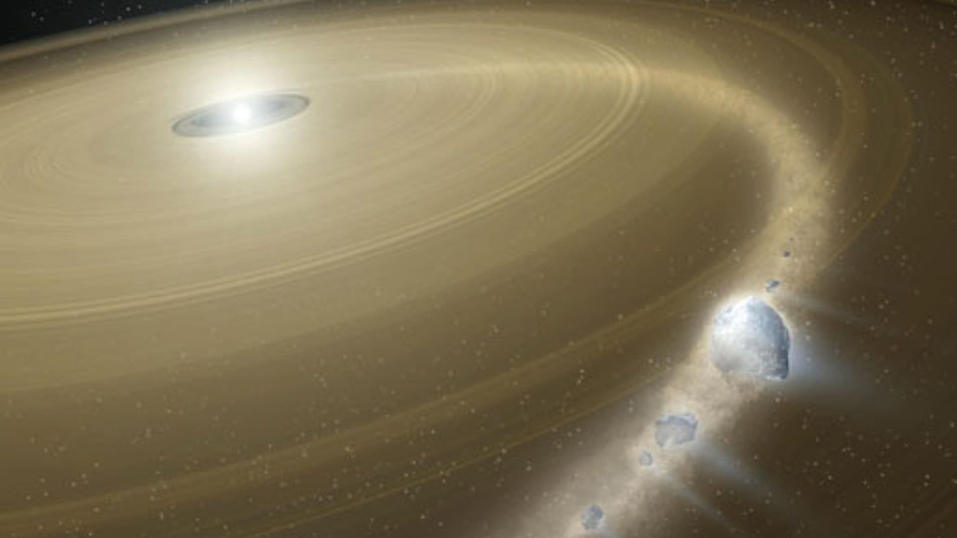 Comet Bites the Dust