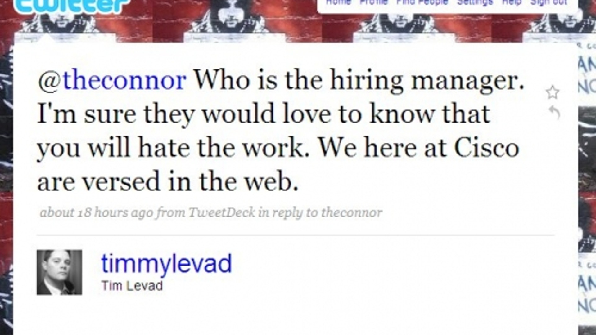 Connor Riley Twitter