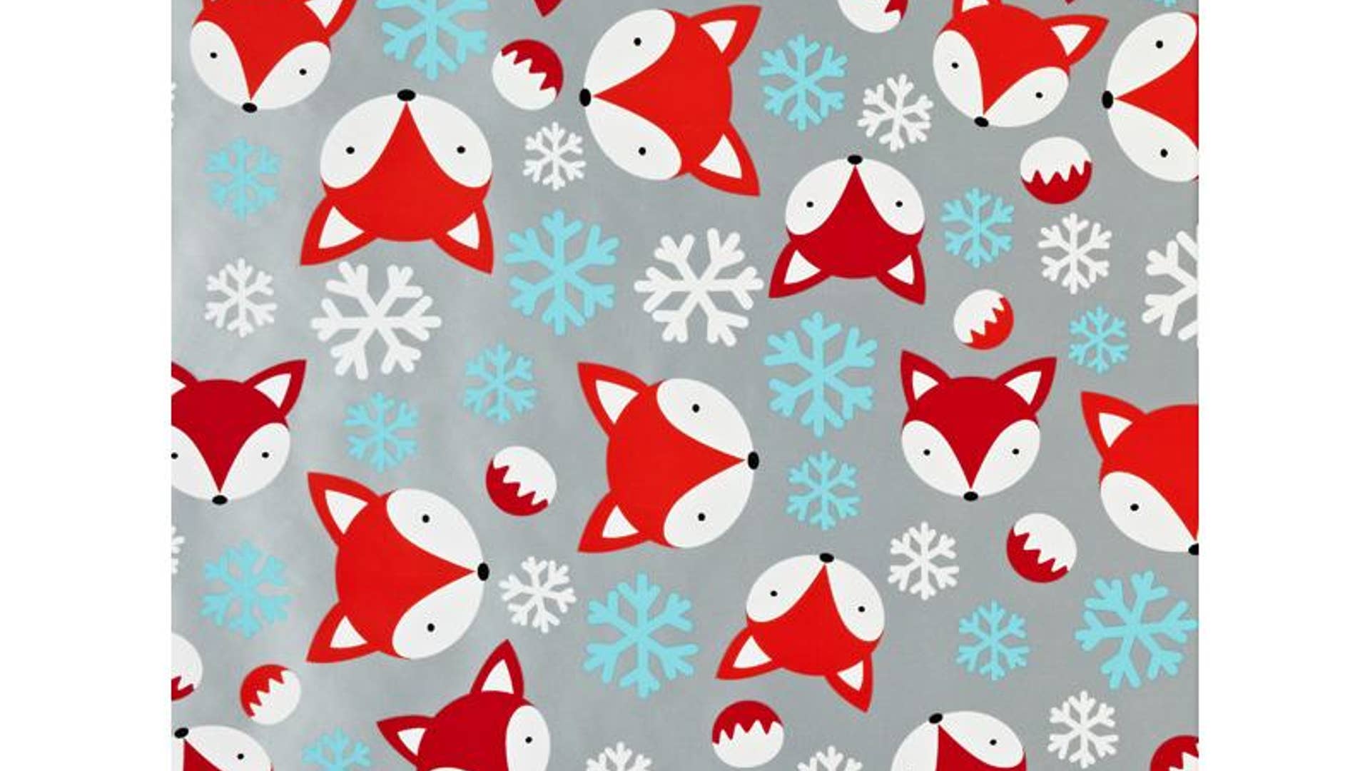 Ginger & Snap Fox Gift Wrap