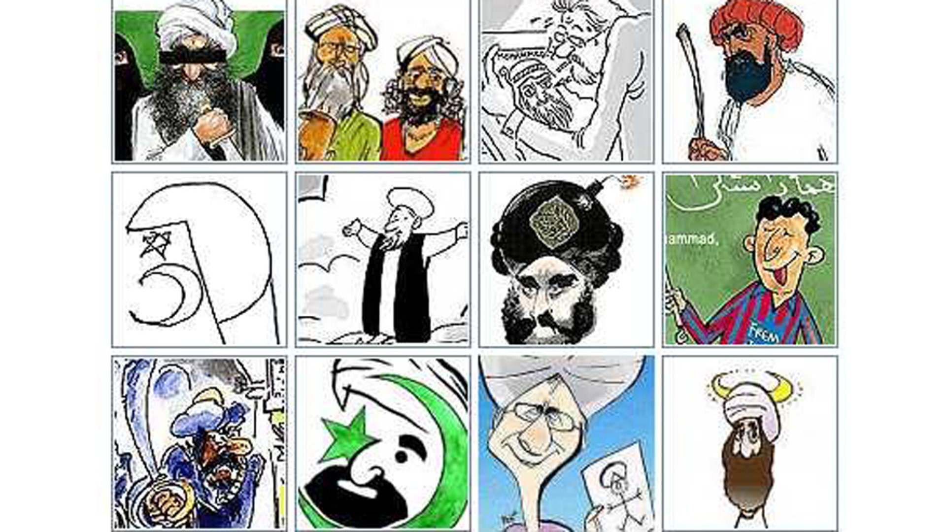 карикатура пророка мухаммеда в франции