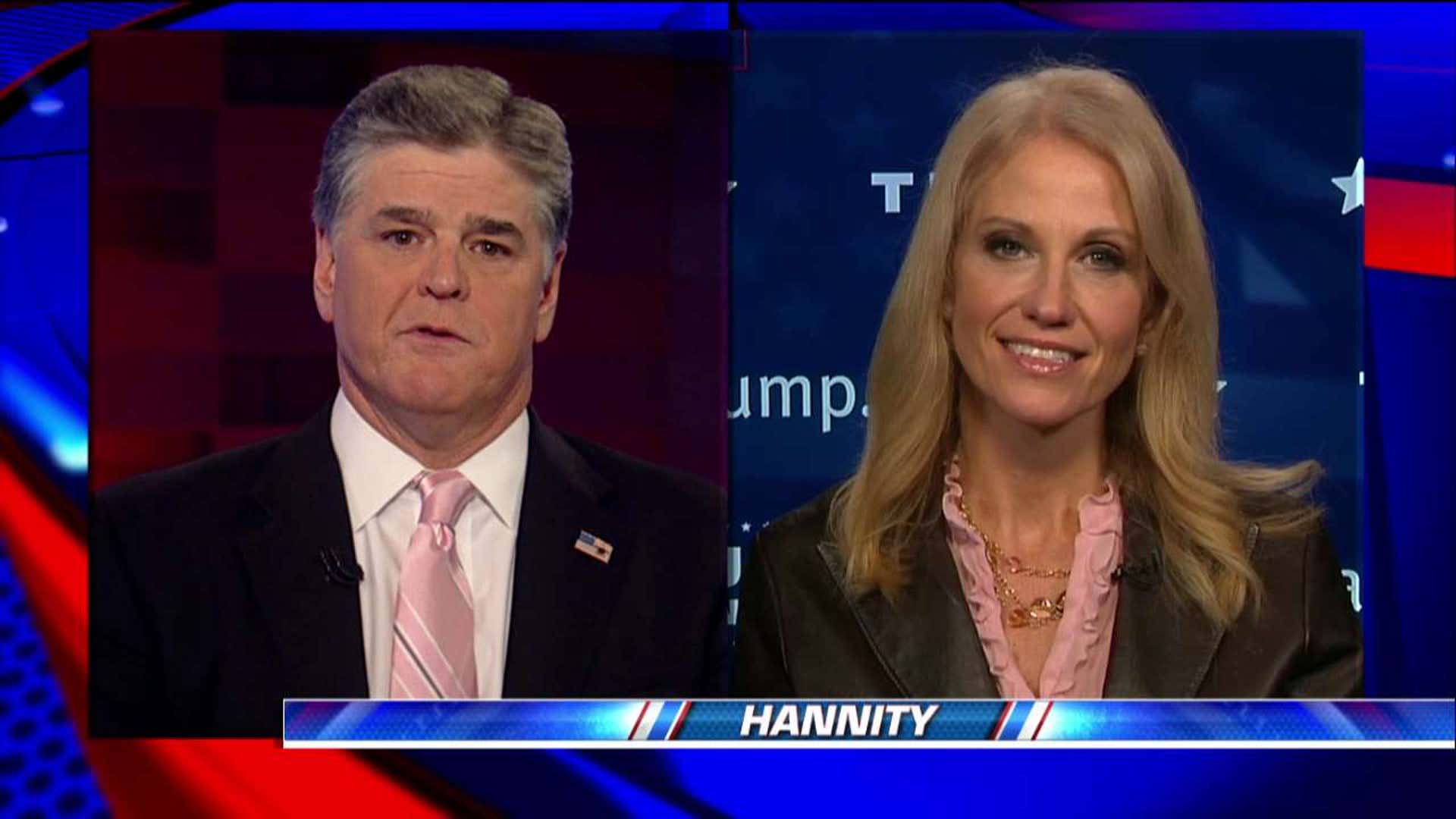 Kellyanne Conway said on 'Hannity' that the latest Clinton scandal further proves that her entire political career has always been “Hillary first.”