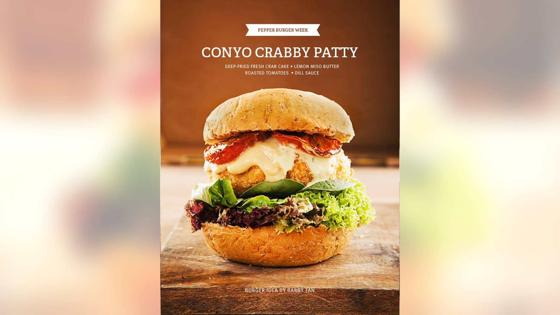 Crabcake Burgers with Lemon Miso Butter