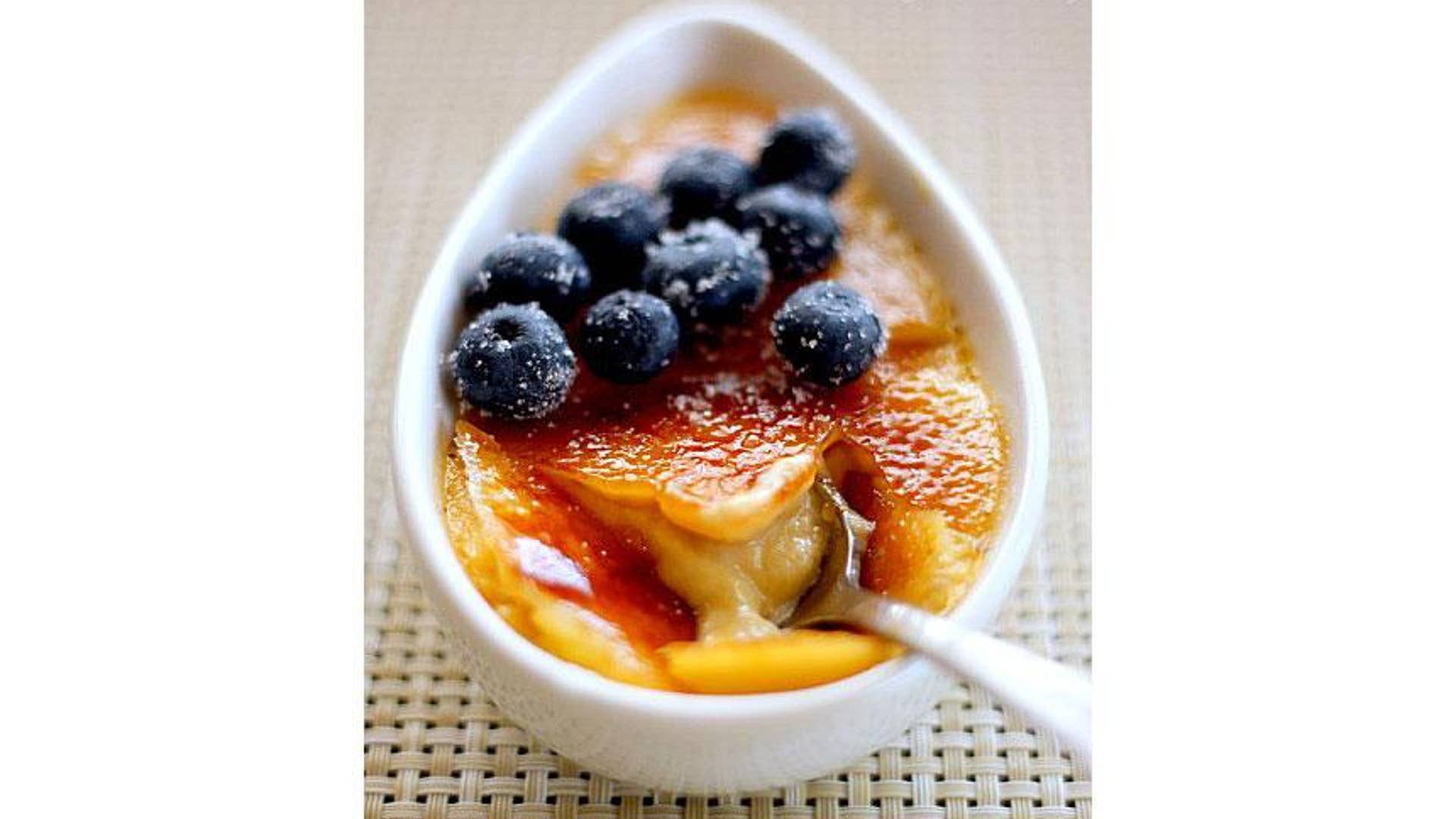 Eggnog Crème Brulee