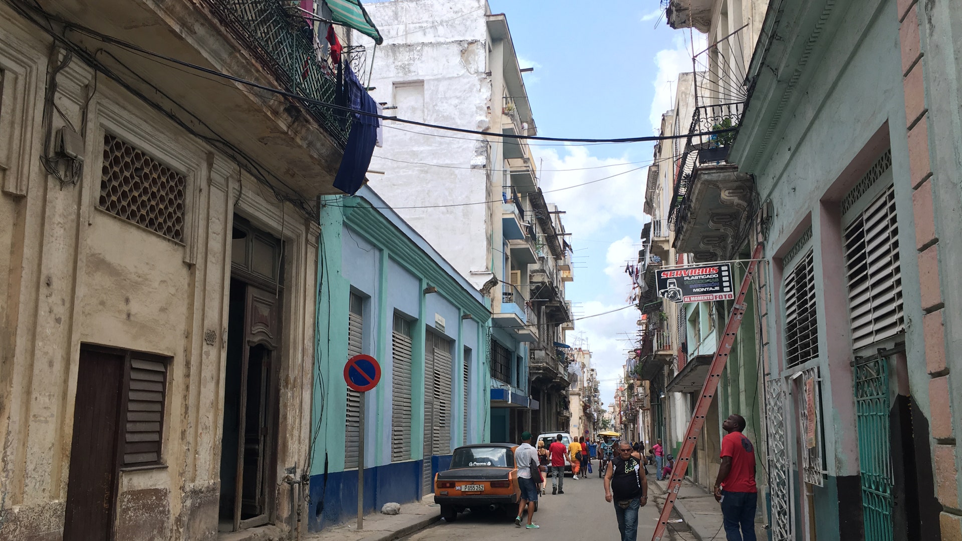 The streets of Havana