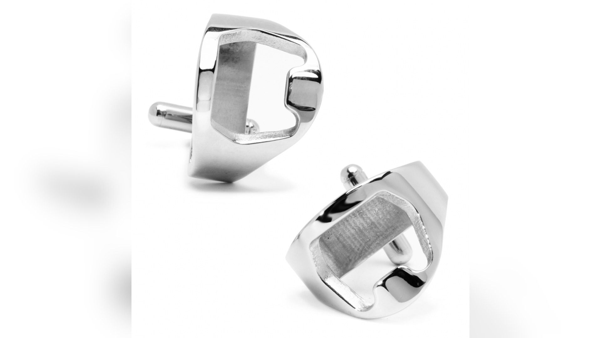Stainless Steel Bottle Opener Cufflinks