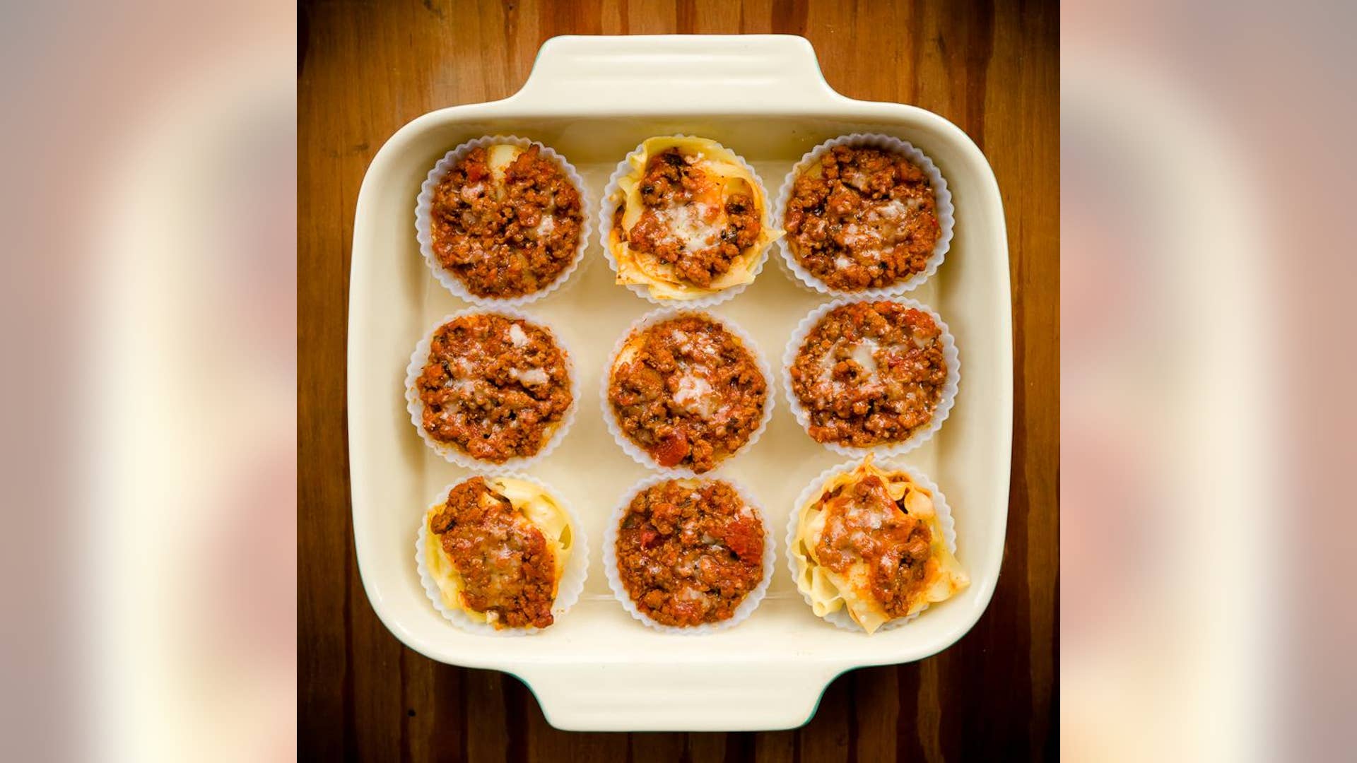 Lasagna Cupcakes