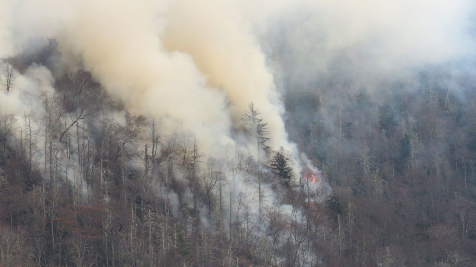 Fires continue to rage in Tennessee