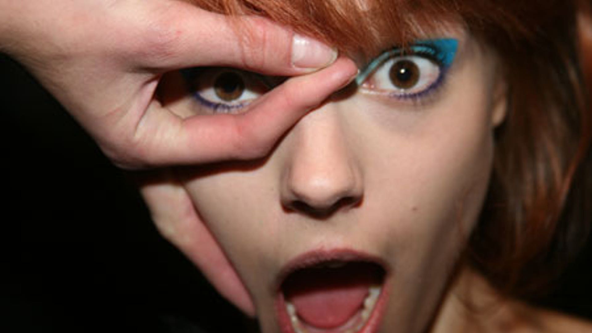 Backstage at Fashion Week