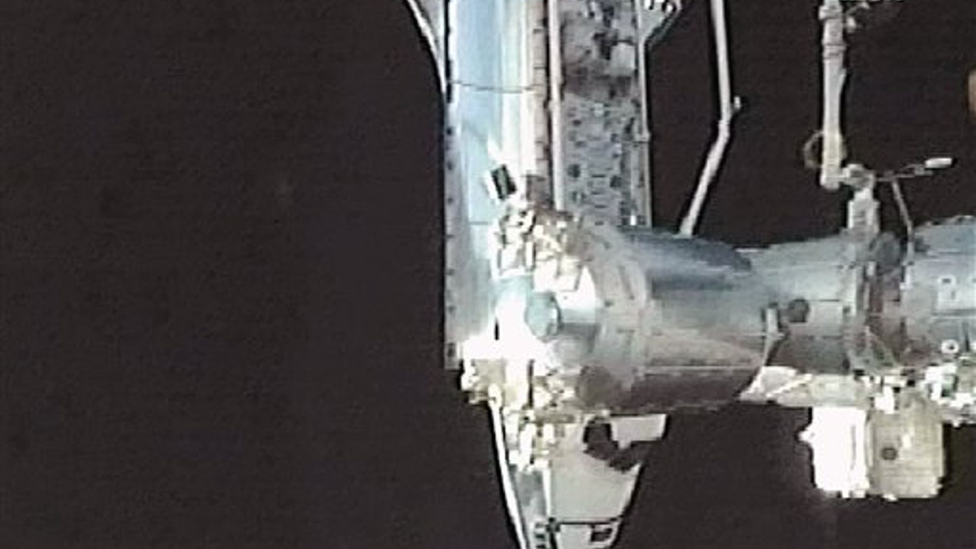 Endeavour Docks With Space Station