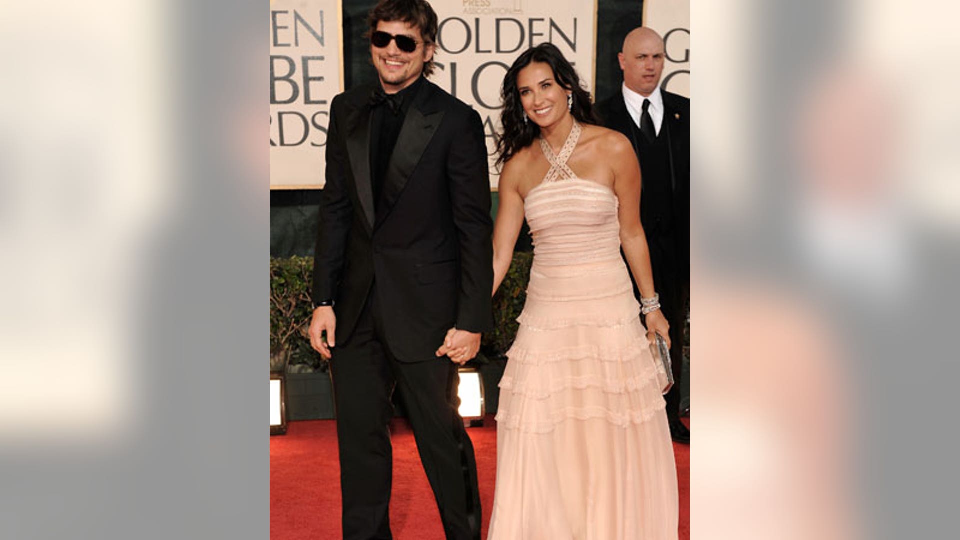 Ashton Kutcher and Demi Moore