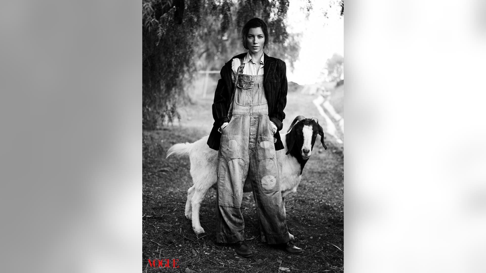 Jessica Biel in Vogue