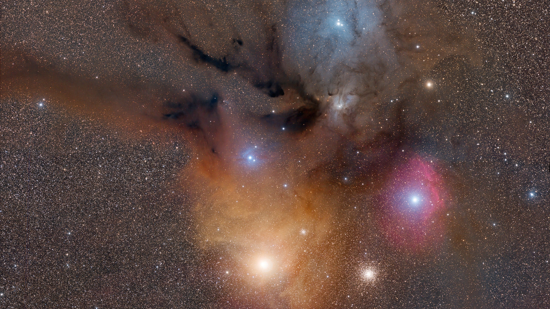 <b>Rho Ophiuchi and Antares Nebulae (Ireland)</b>