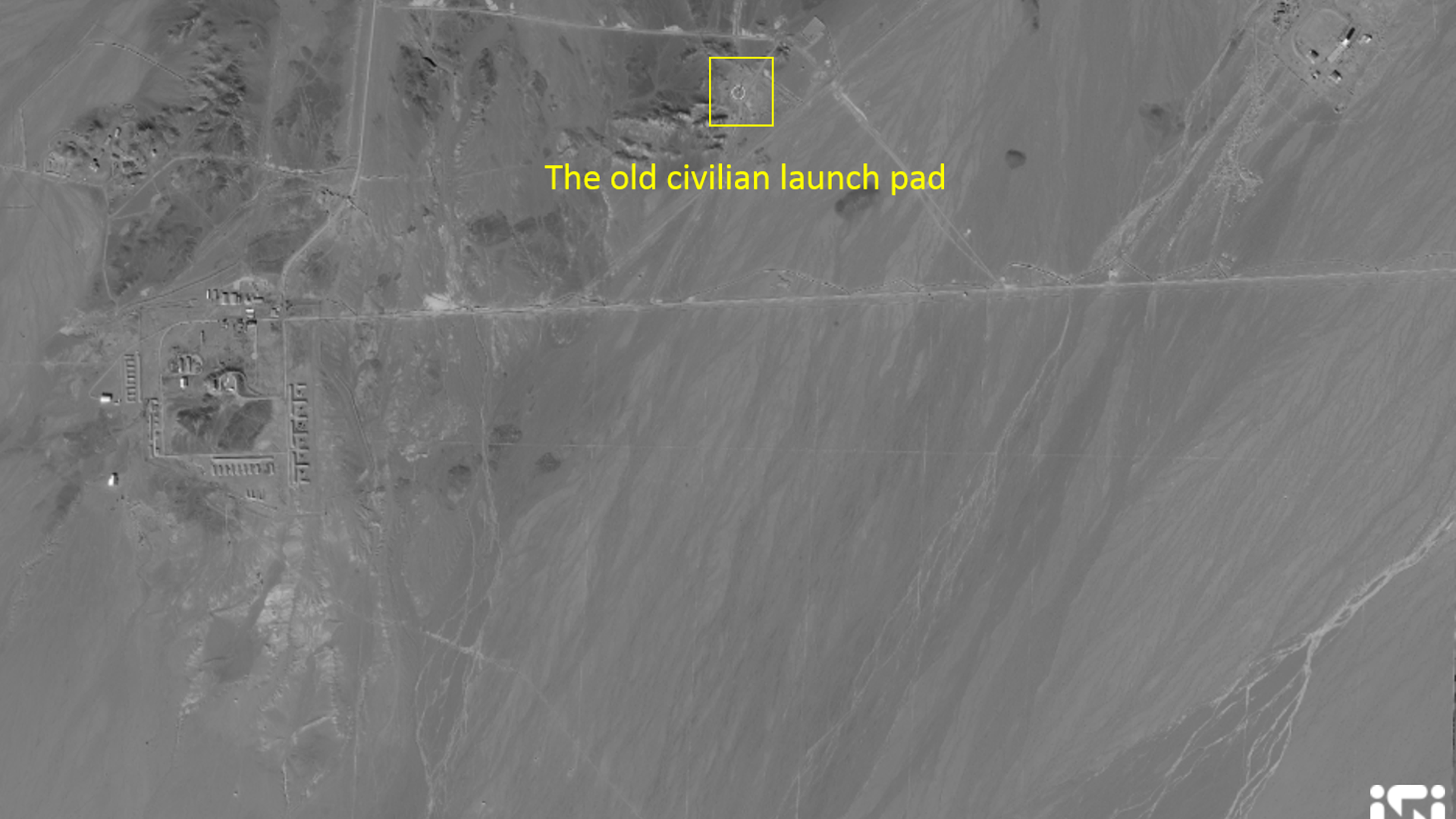 The old civilian launch pad