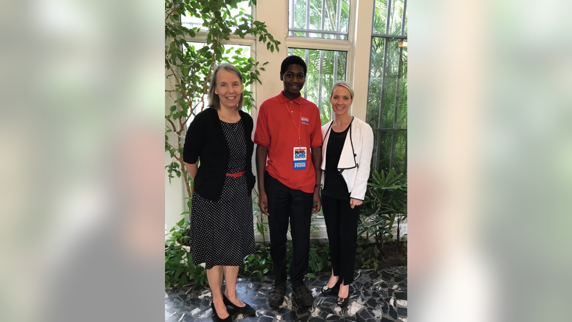 Caleb interviews Amb. Tamlyn