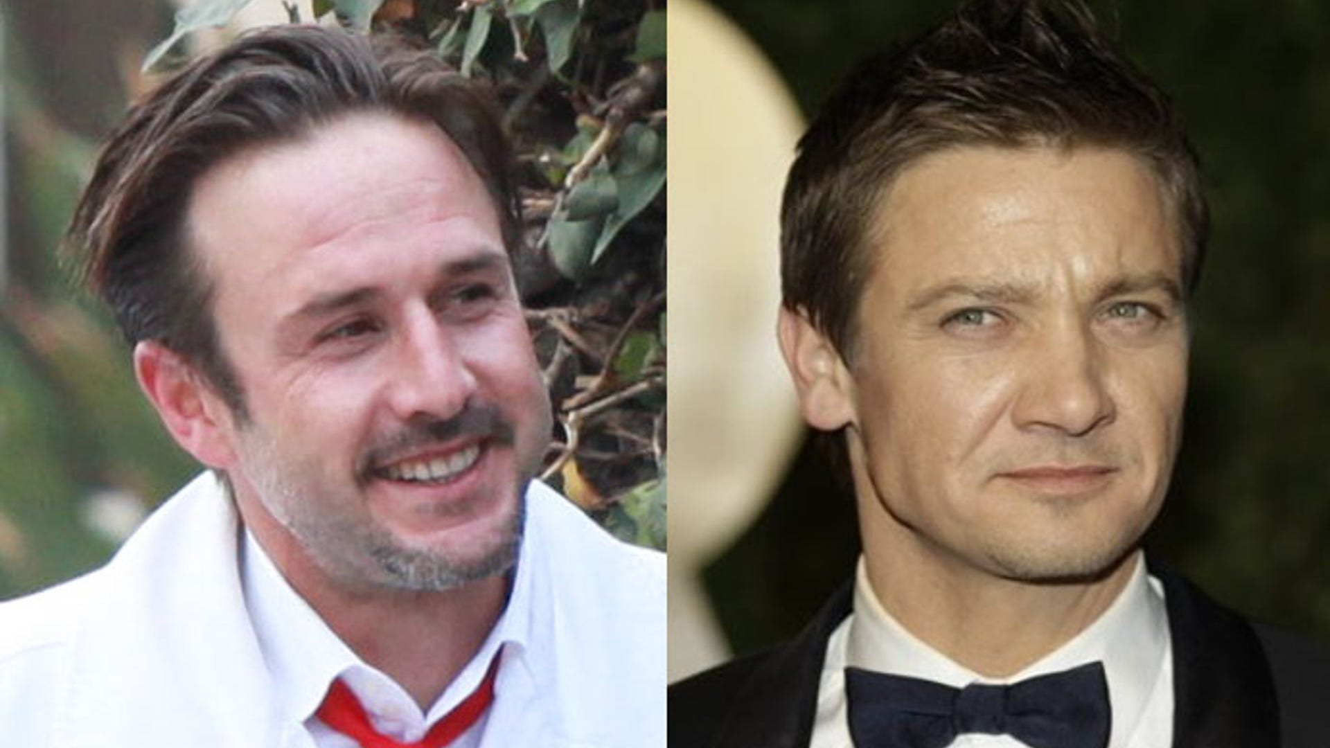 David Arquette and Jeremy Renner