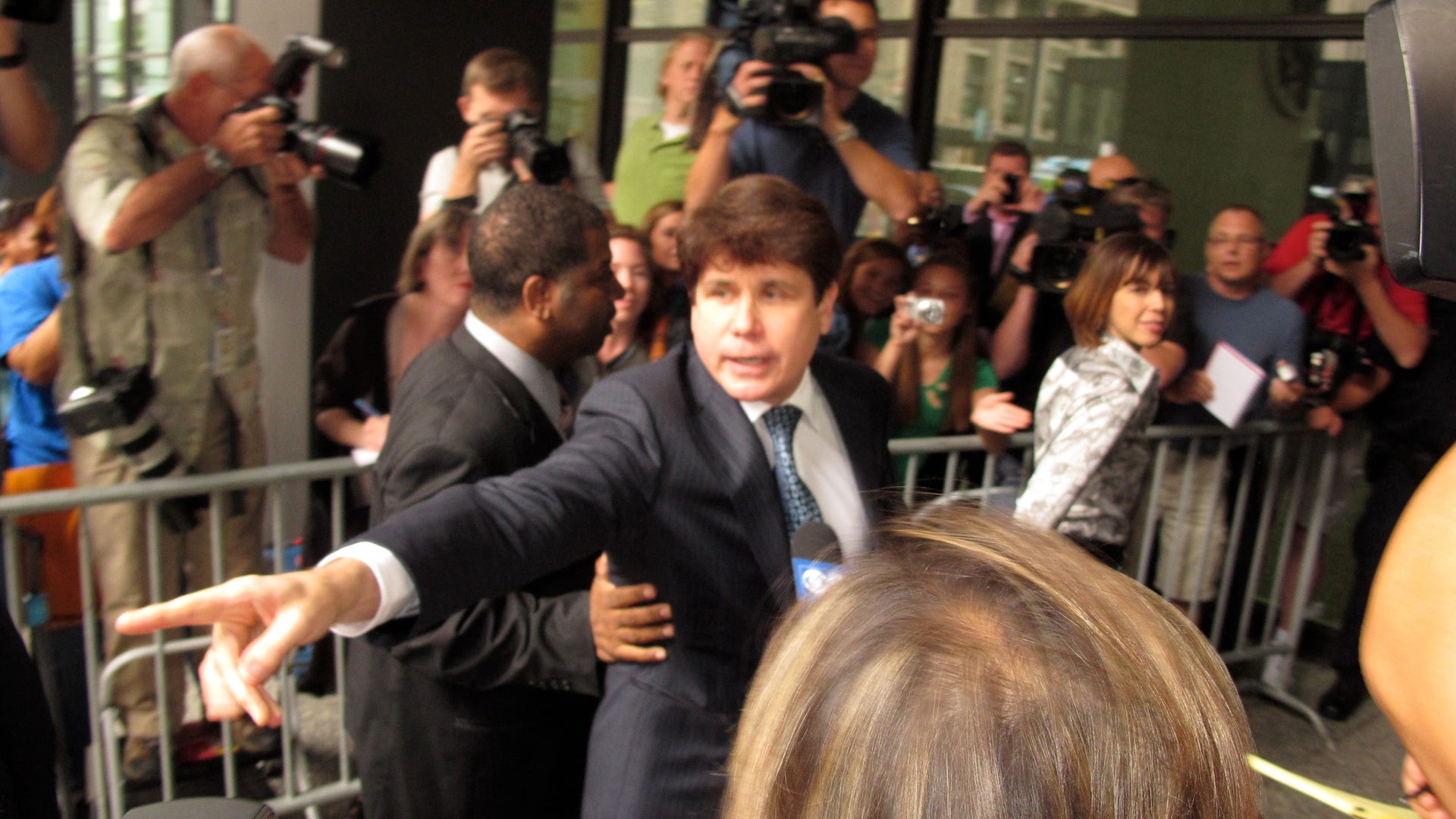 Blagojevich Arrives at Court