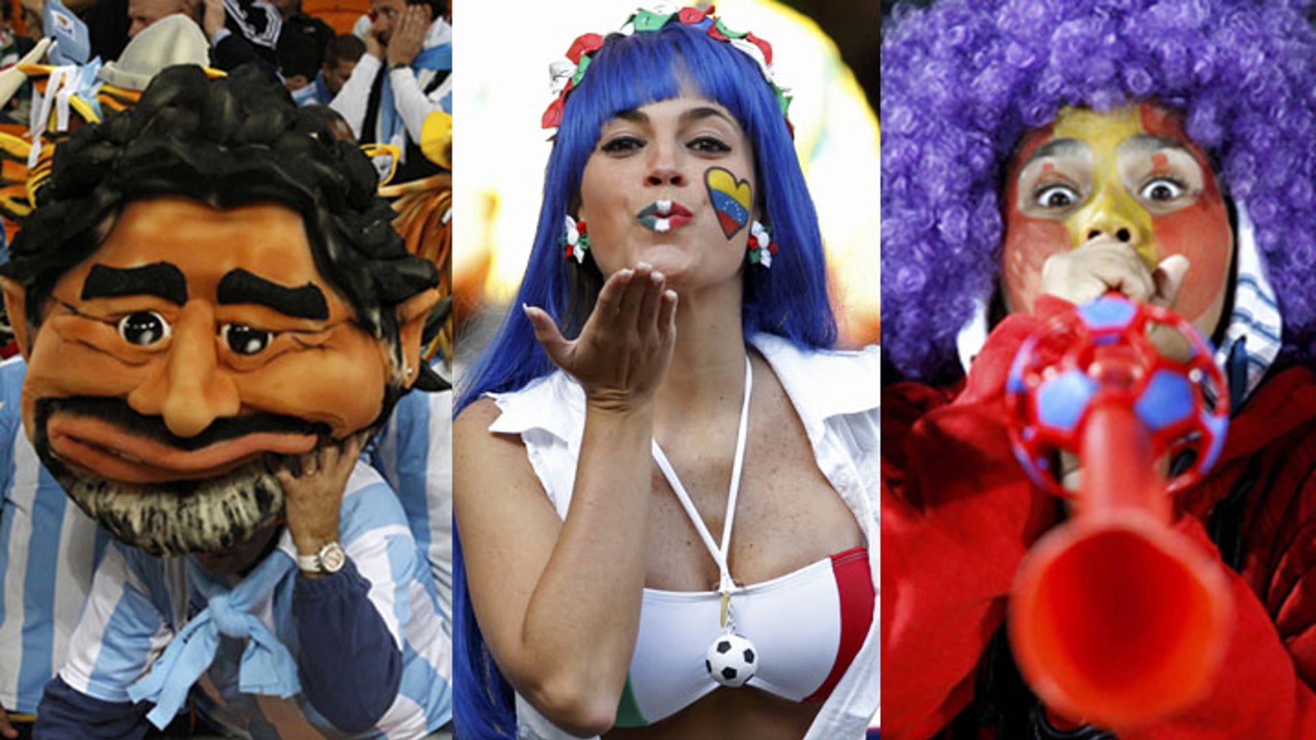 Soccer Fans from Around the World