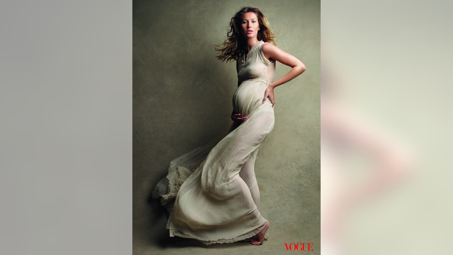 Pregnant Gisele