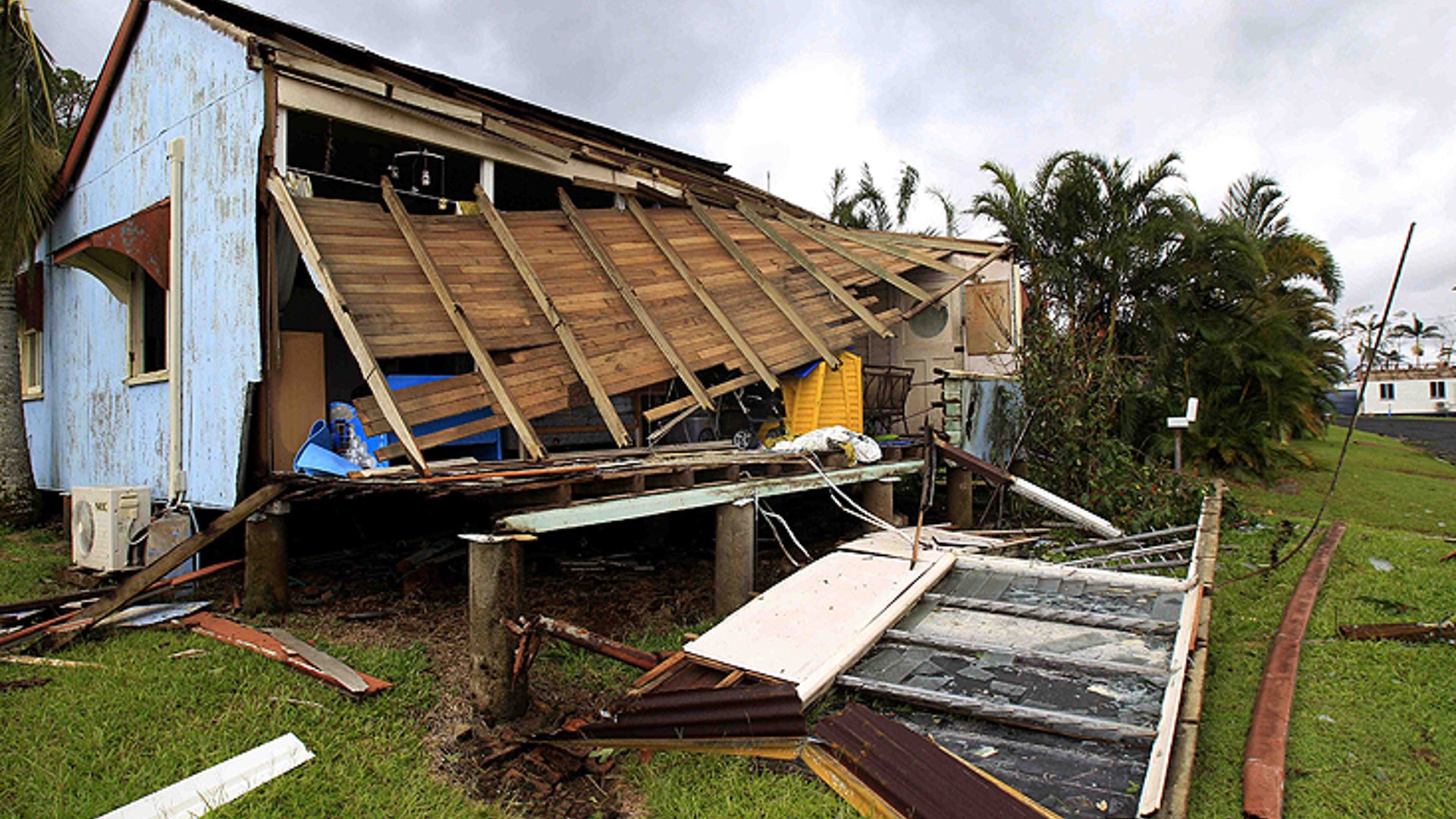Australia Yasi Destroyed Home