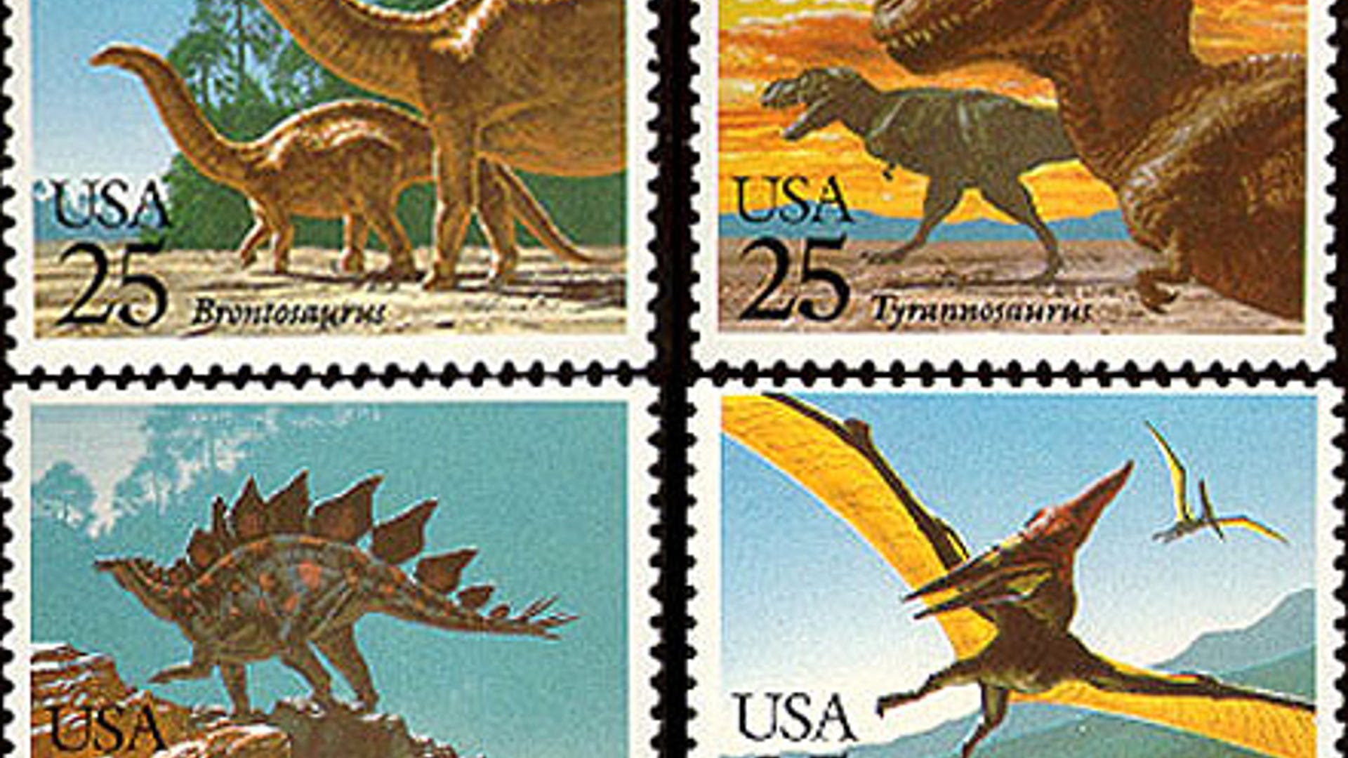 Dinosaur Stamps