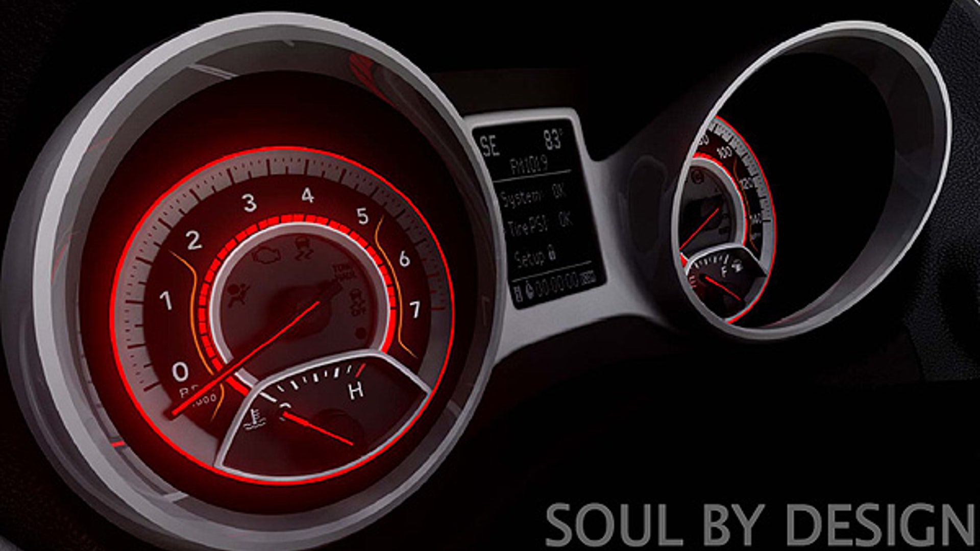 2012 Dodge Charger Instrument Cluster