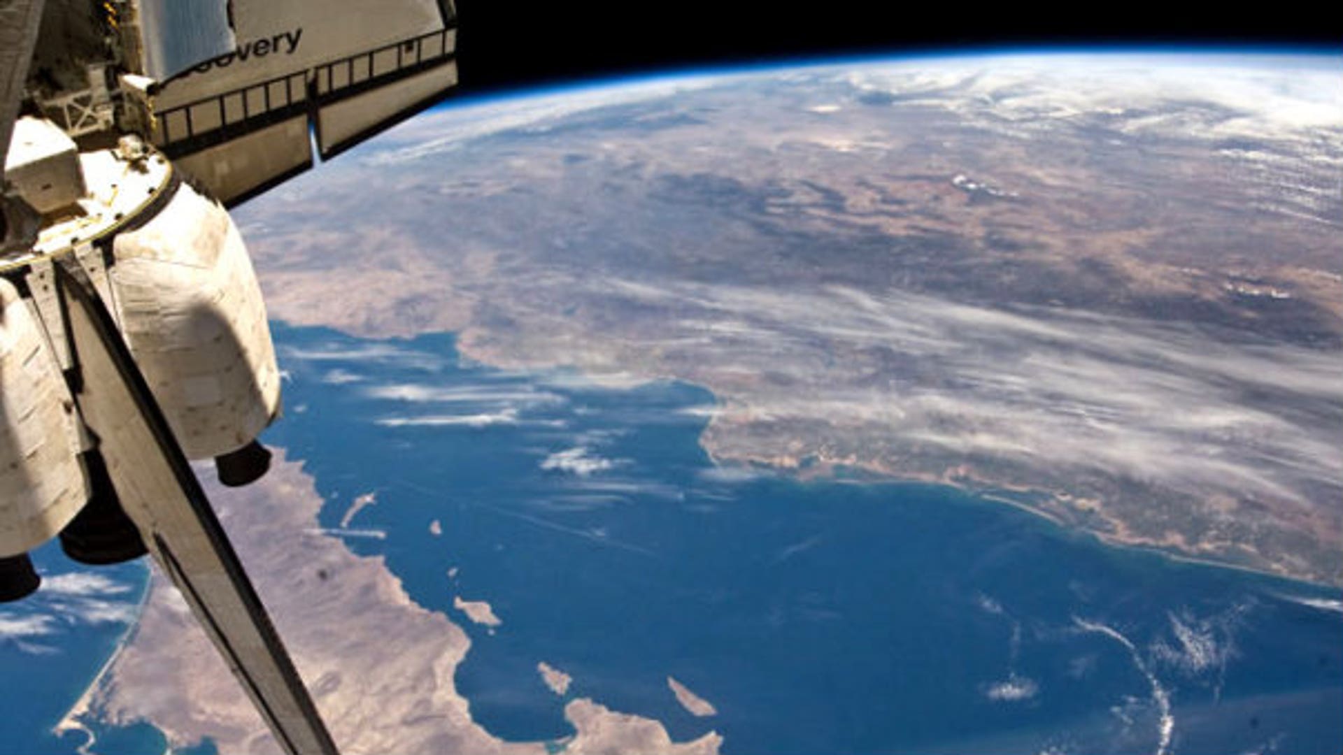 Docked Over the Earth