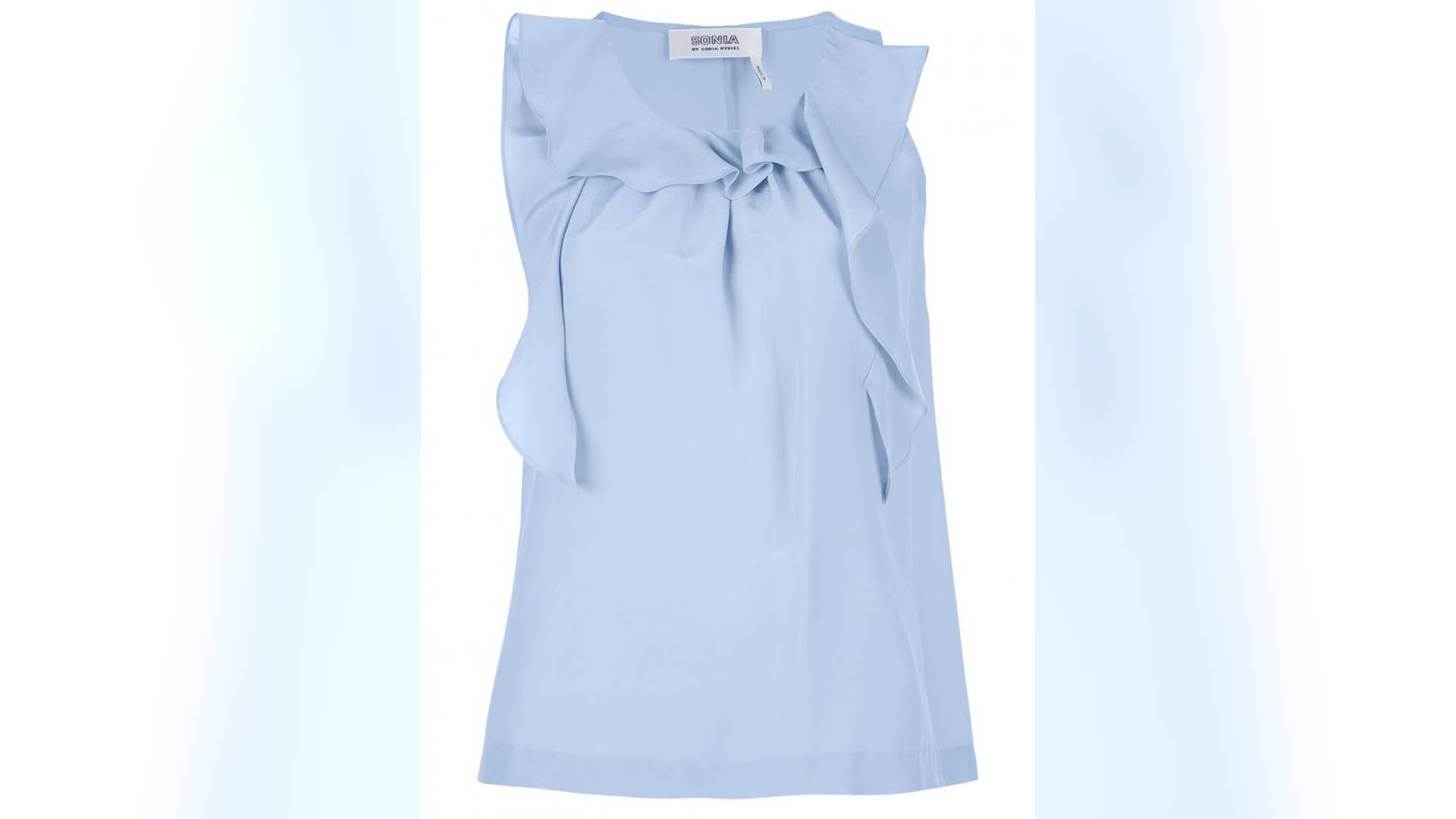 SONIA BY SONIA RYKIEL Ruffle front top