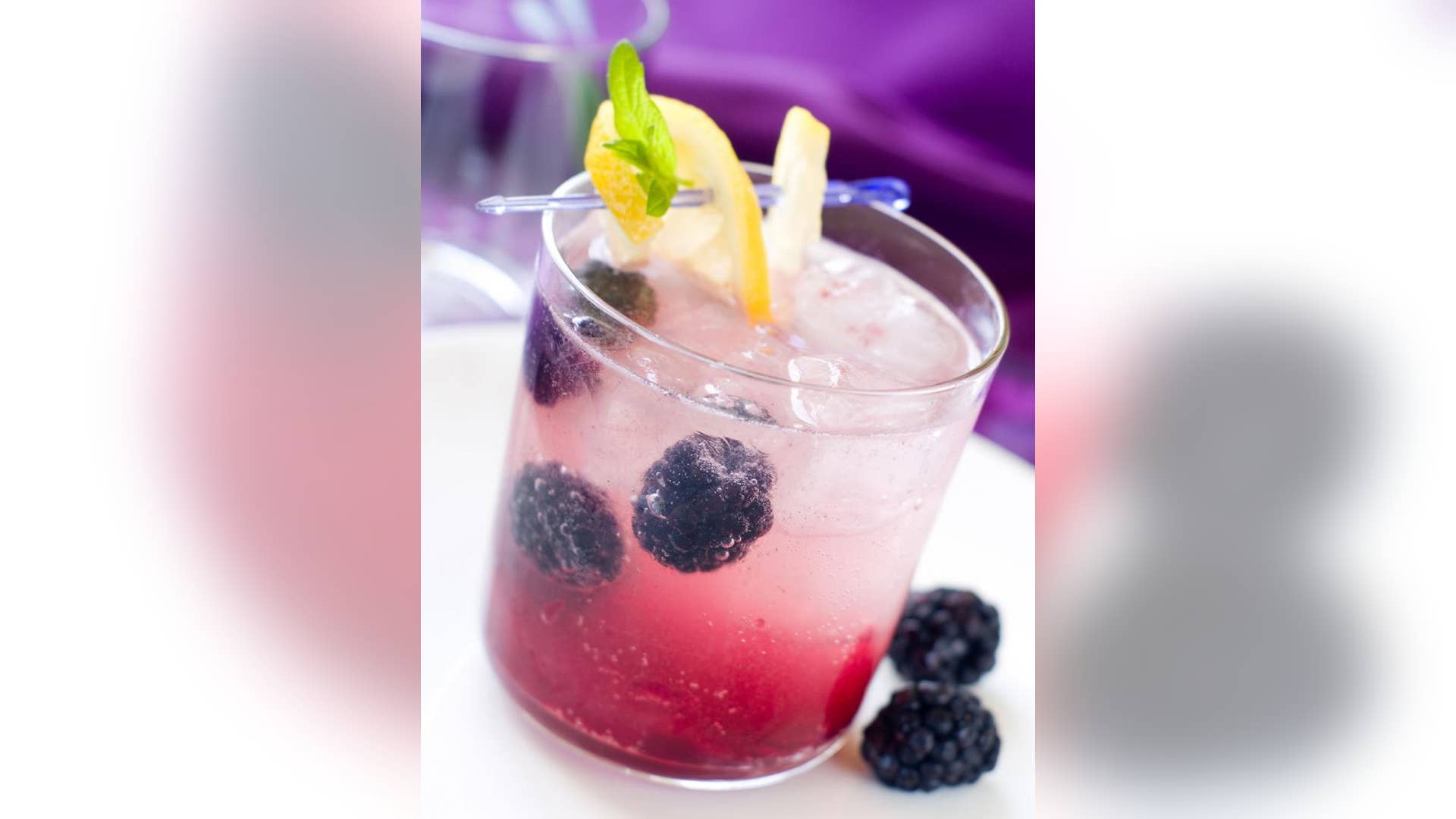 Blackberry Cabernet Cachaça Cocktail