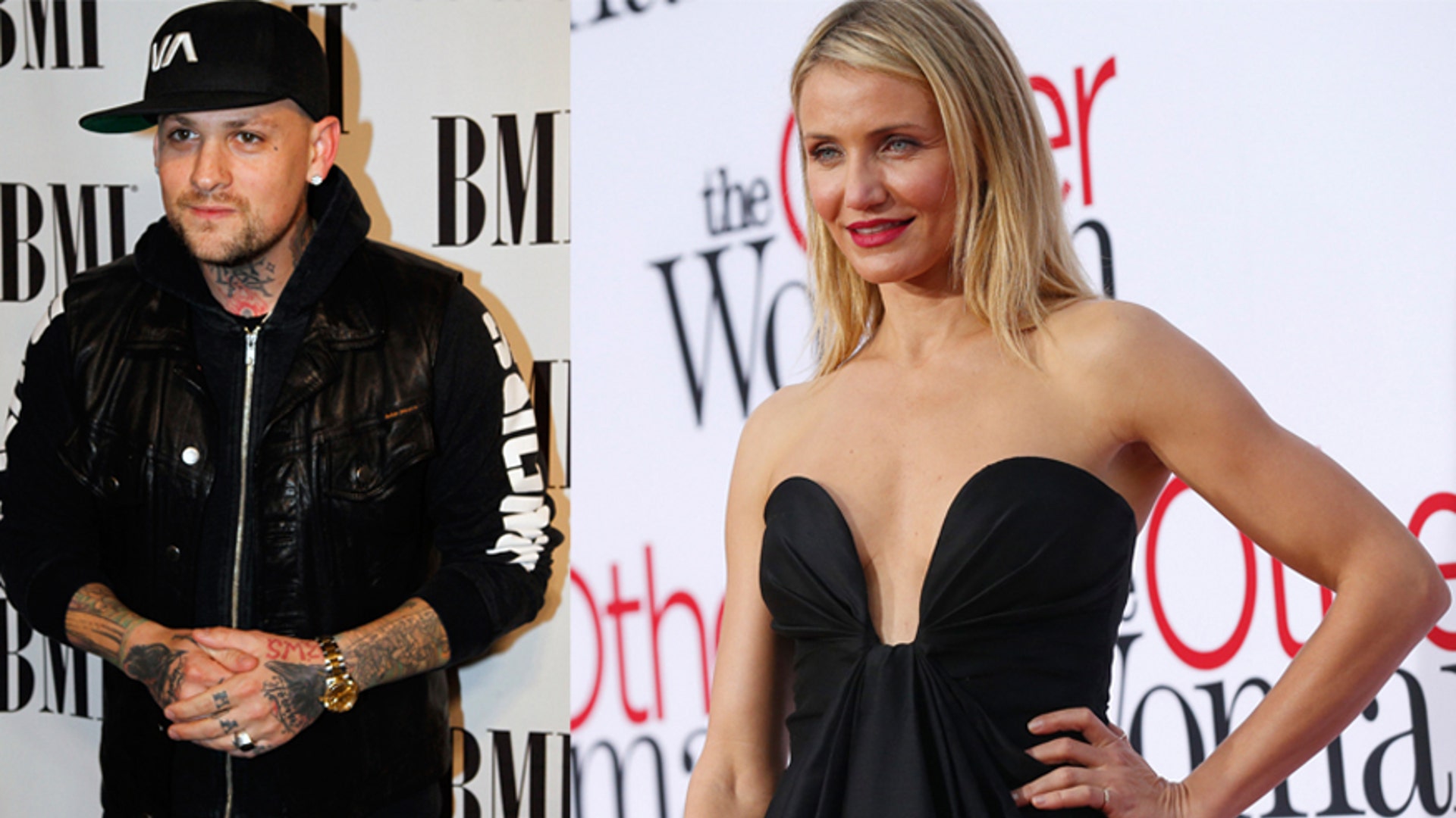 Cameron Diaz and Benji Madden