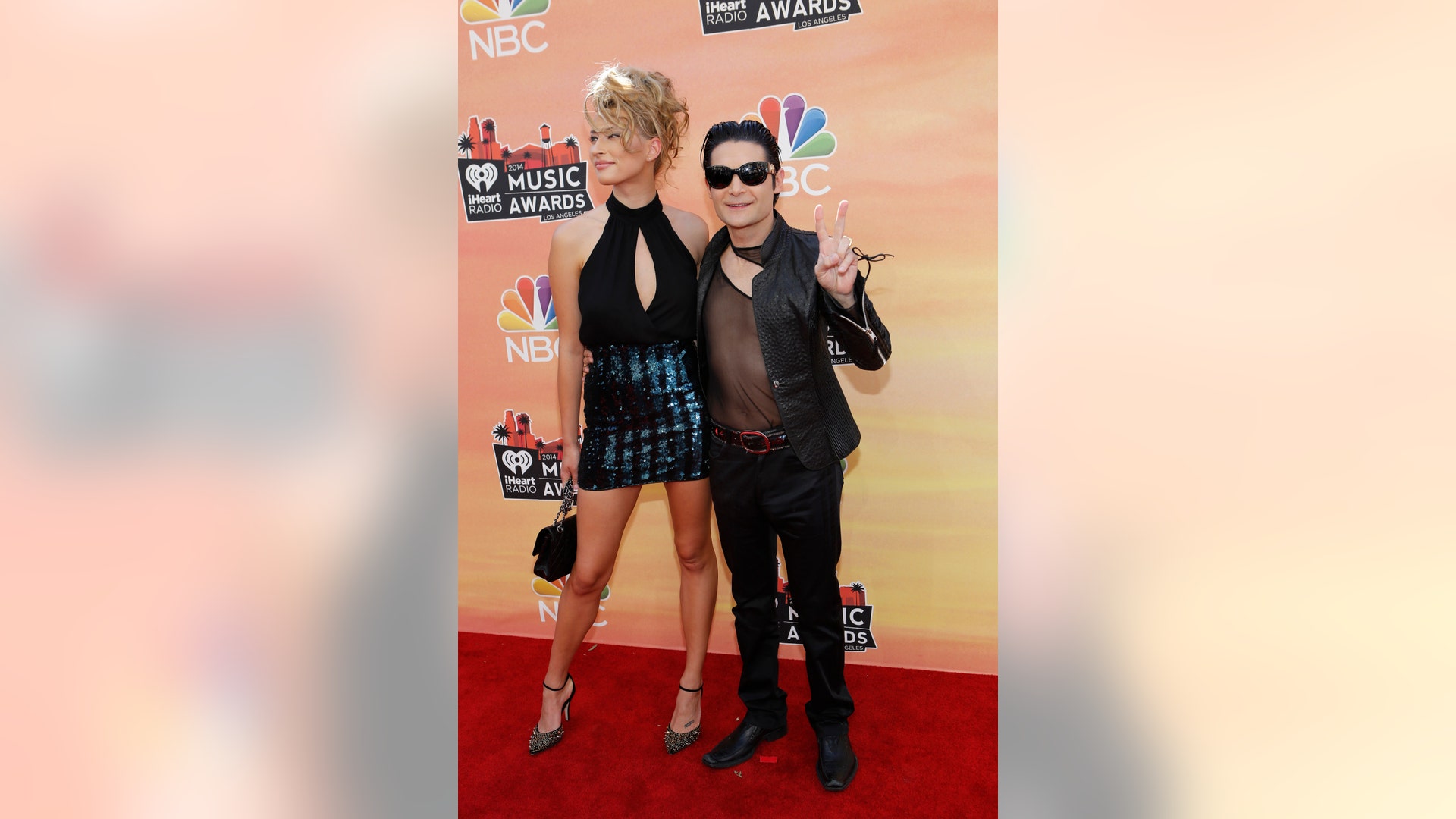 Corey Feldman and Courtney Anne