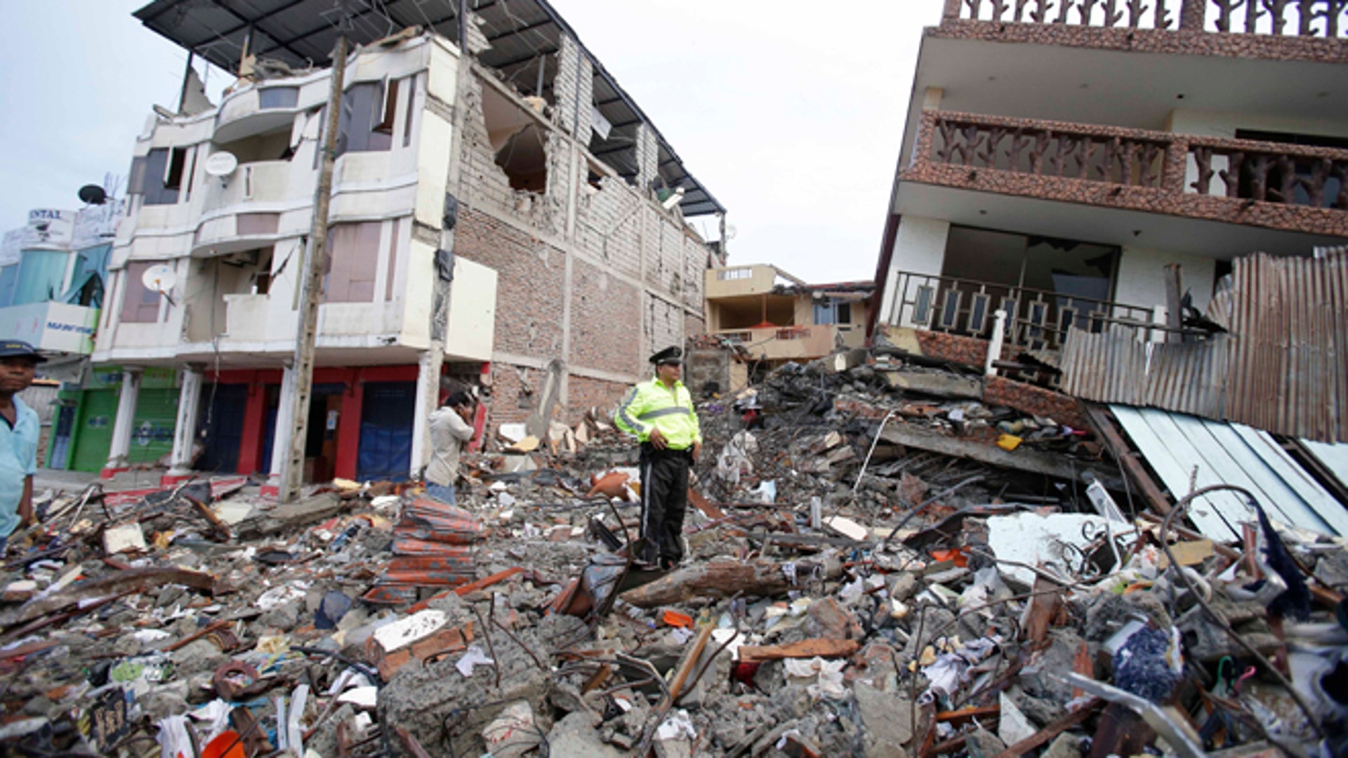 Photos: 7.8 earthquake flattens buildings in Ecuador | Fox News